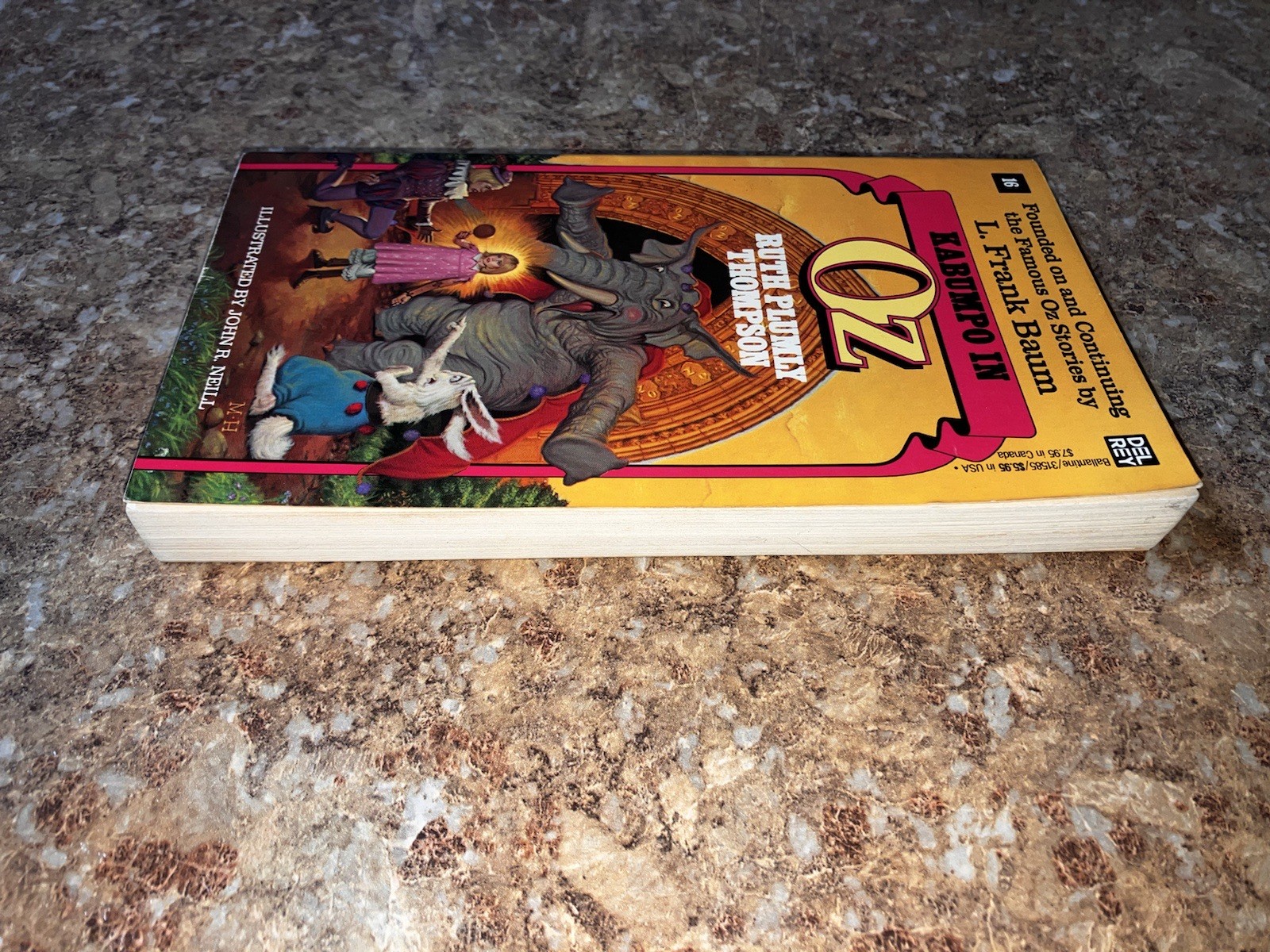 Oz Books L. Frank Baum Set Of 6 Volumes 15-20 by Ruth Plumly Thompson, VTG 1980s