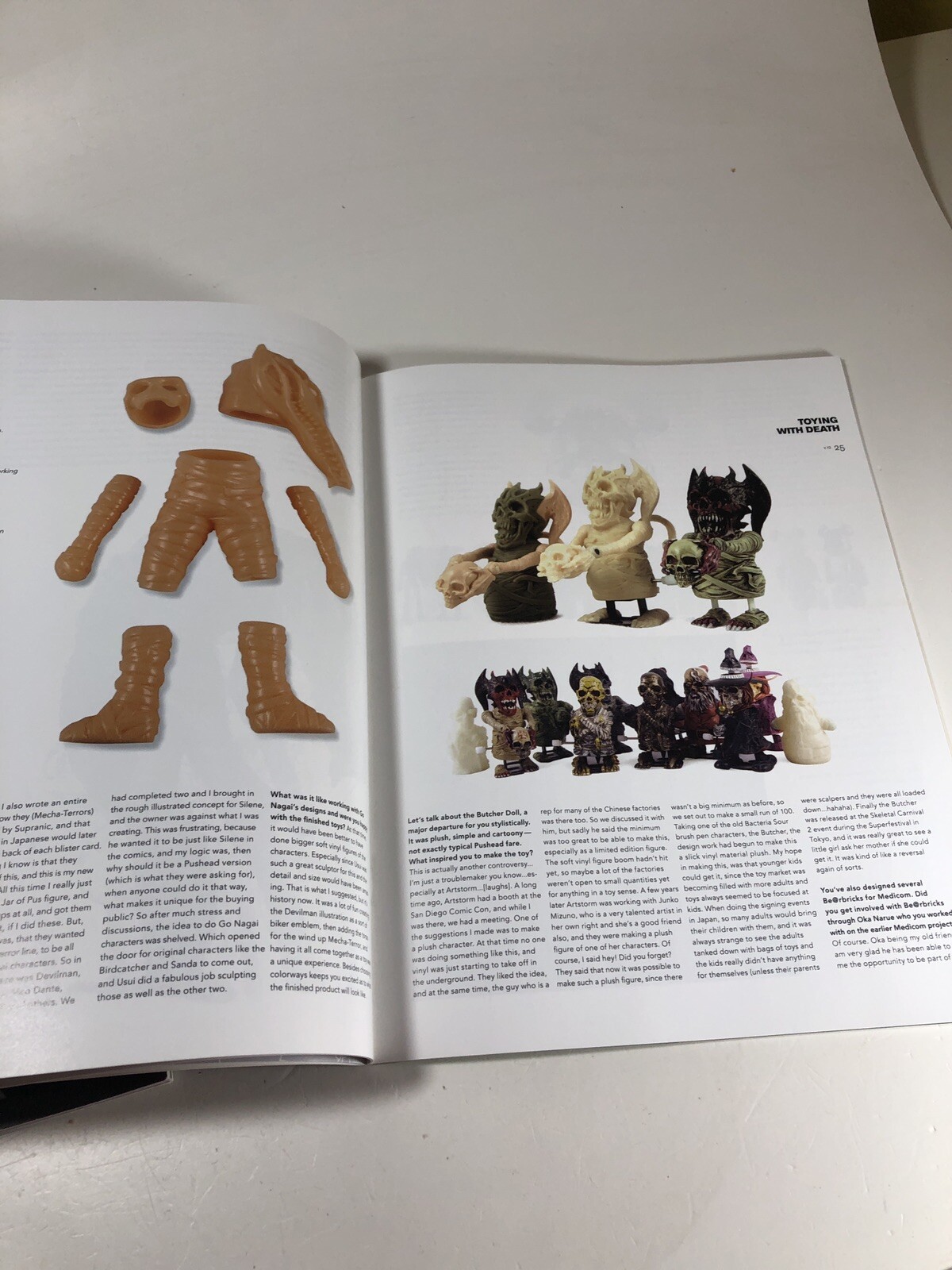 Super 7 Magazine Lot of 2 Issues Japanese Vinyl Toys KAWS Booska Godzilla