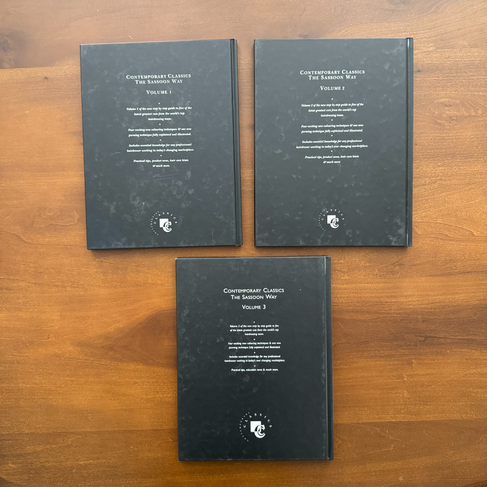Vidal Sassoon Contemporary Classics: The Sassoon Way COMPLETE 3-Volume Set Vol 1
