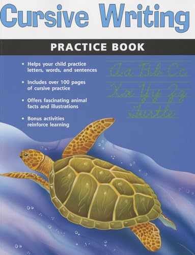 Cursive Writing Practice Book – Paperback, by Flash Kids Editors – Acceptable p