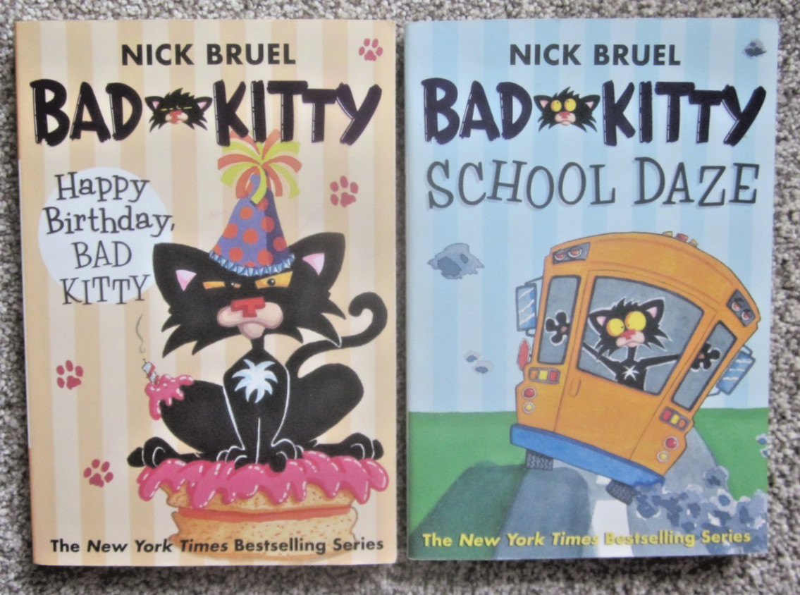 BAD KITTY by NICK BRUEL BOOK LOT / 3HC + 4SC / 2008-2019