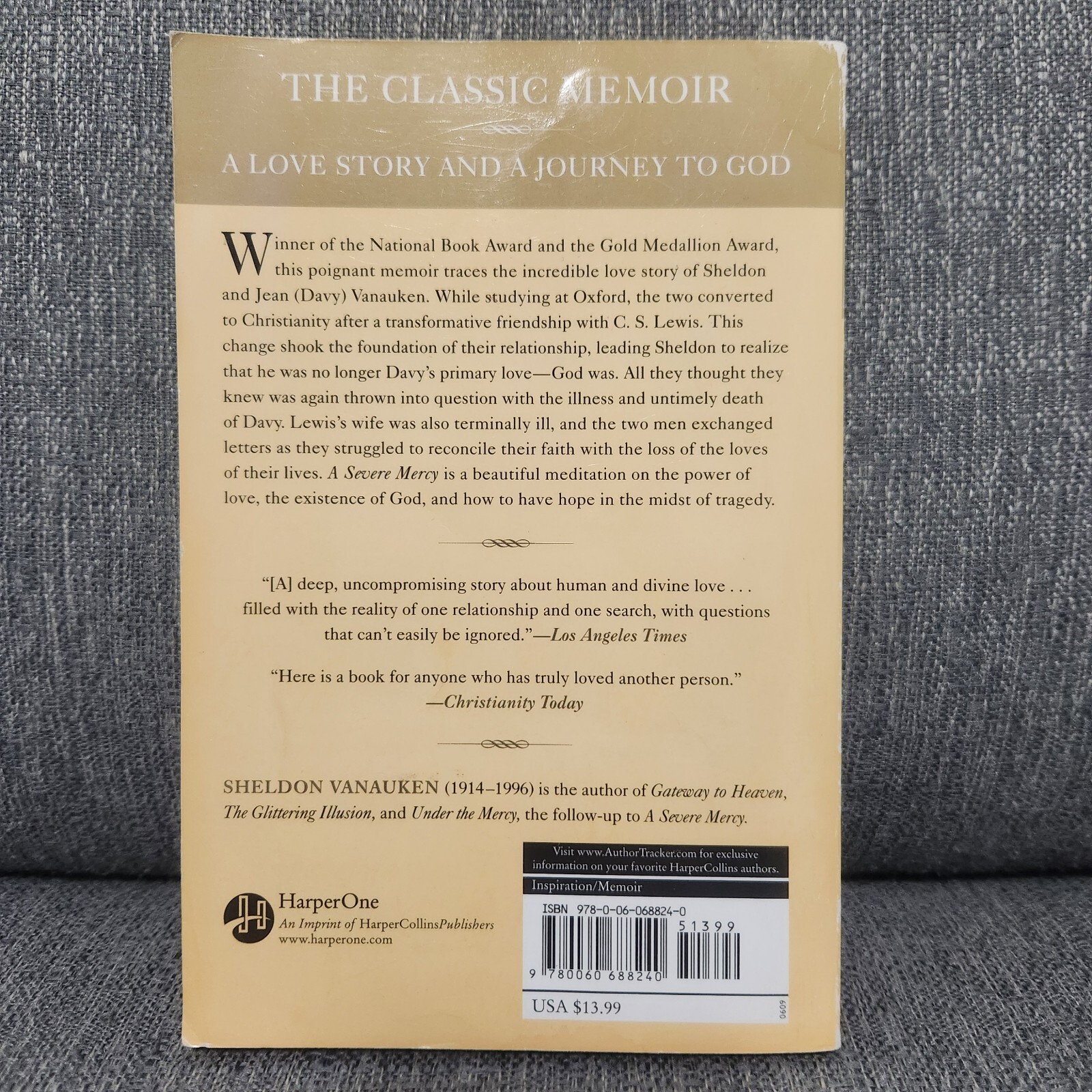 A Severe Mercy, Vanauken Sheldon, Trade Paper – Good