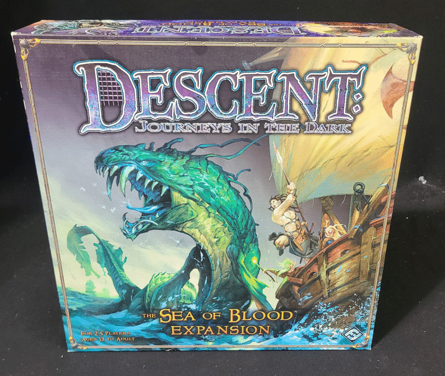 Fantasy Flight Games Descent The Sea Of Blood Board Game Expansion 1st Edition