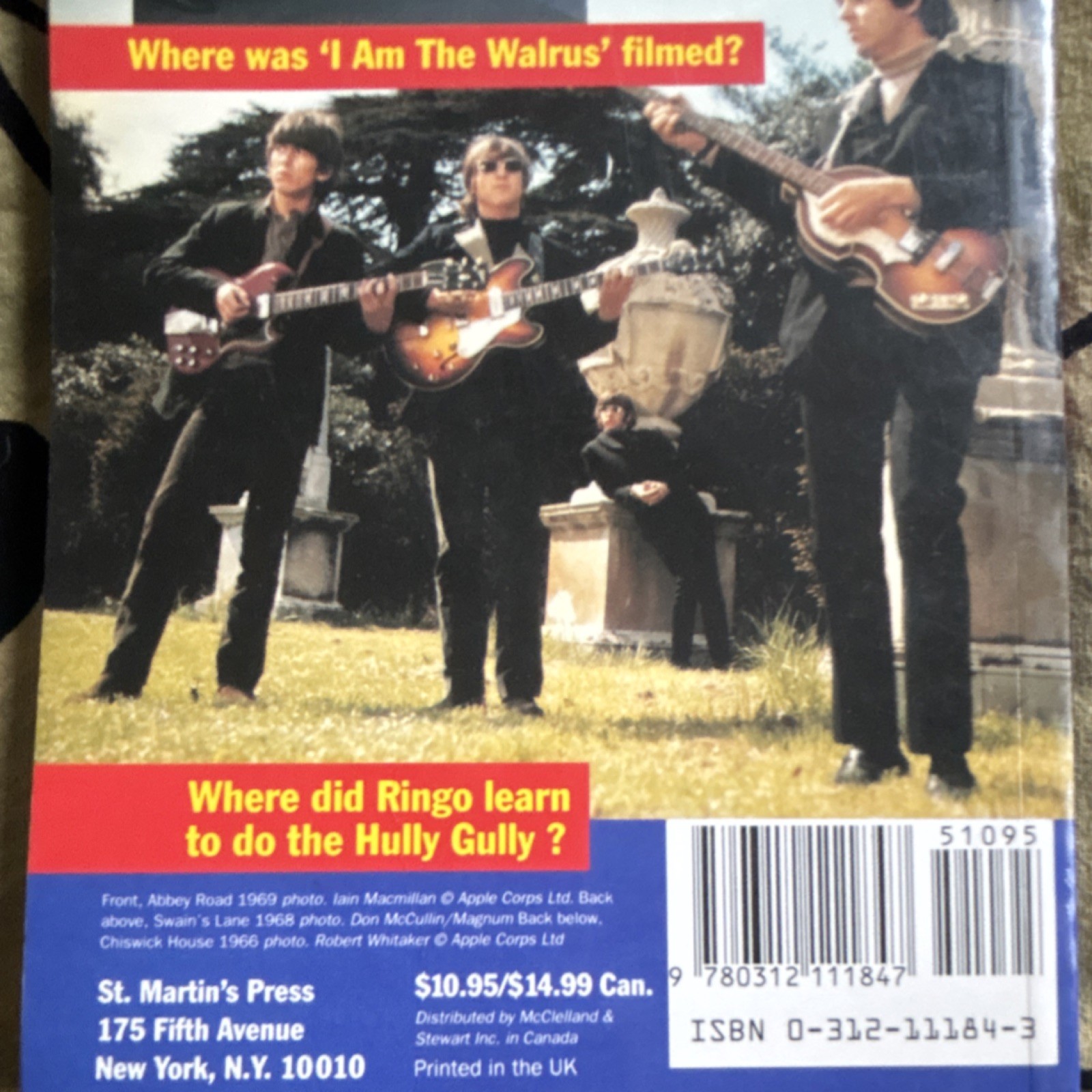 The Beatles London Guidebook by Schreuders Paperback St. Martin’s Press