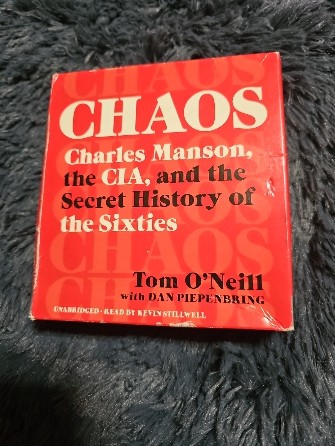 CHAOS Audiobook 15-CD Set Tom O’Neill Charles Manson CIA Secret History Unabridg