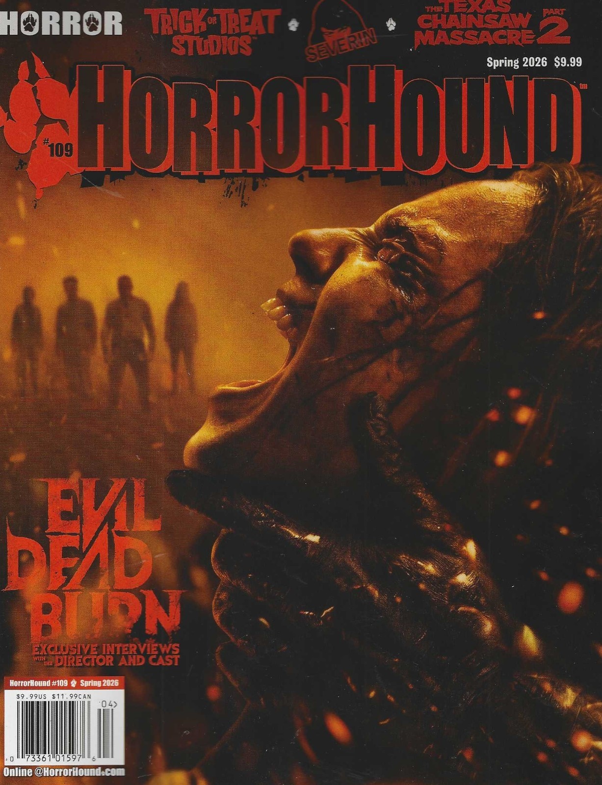 Horror Hound Magazine #109 Spring 2026: Evil Dead Burn