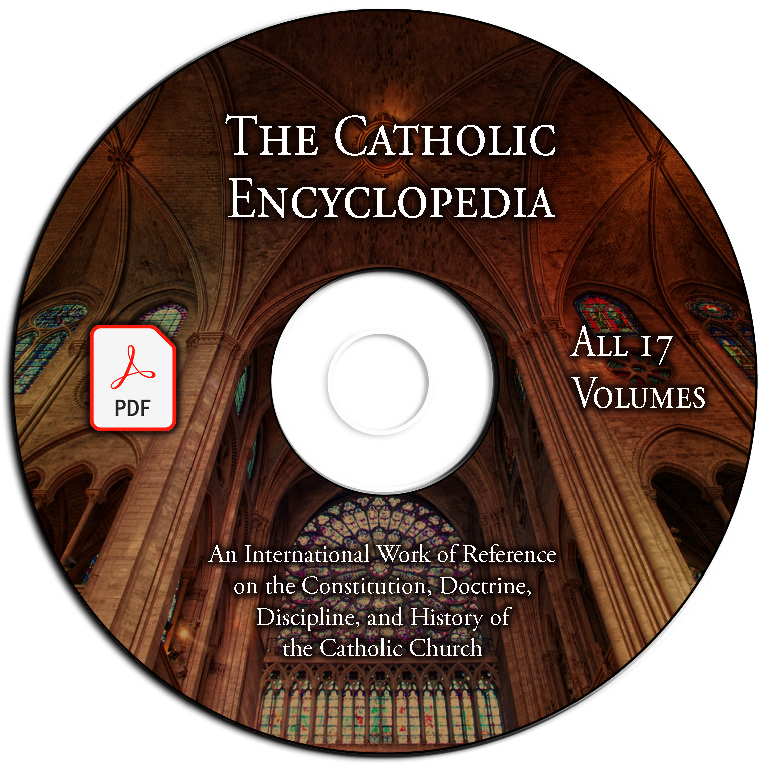 The Catholic Encyclopedia-1913-All 17 Volumes-Church History-Doctrine-PDF-DVD