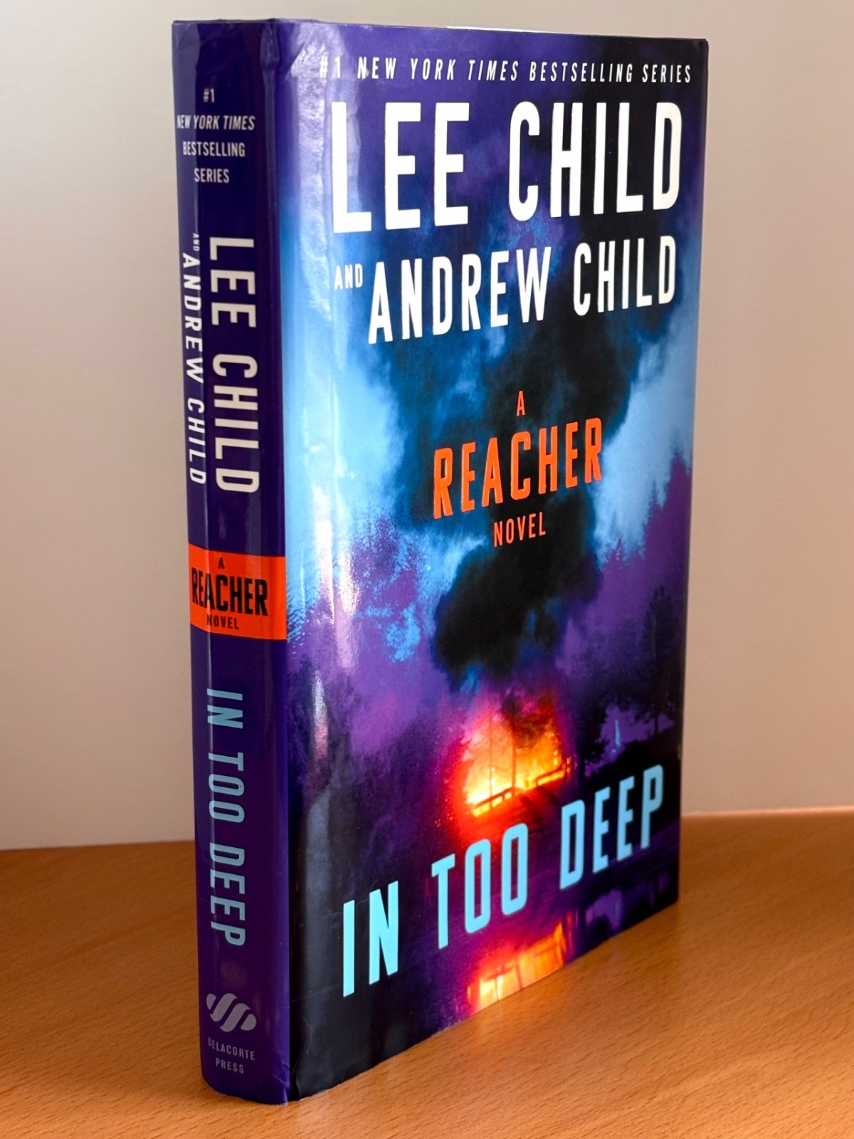 LEE CHILD & Andrew Child – In Too Deep – Crime JACK REACHER 1st Edition