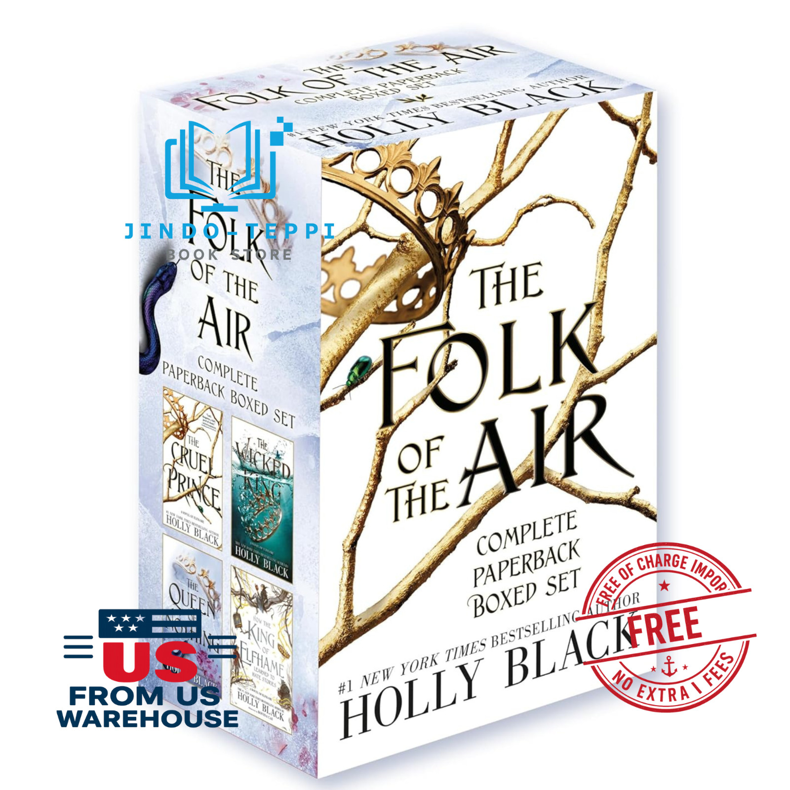 Folk of the Air Box Set 4 Books Holly Black Cruel Prince Series NEW YA Fantasy
