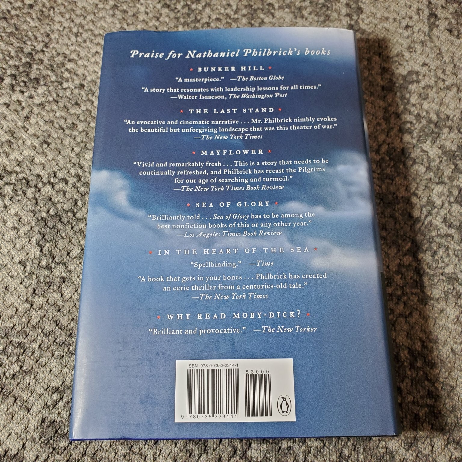 Valiant Ambition Nathaniel Philbrick 2016 Signed 1st Ed American Revolution