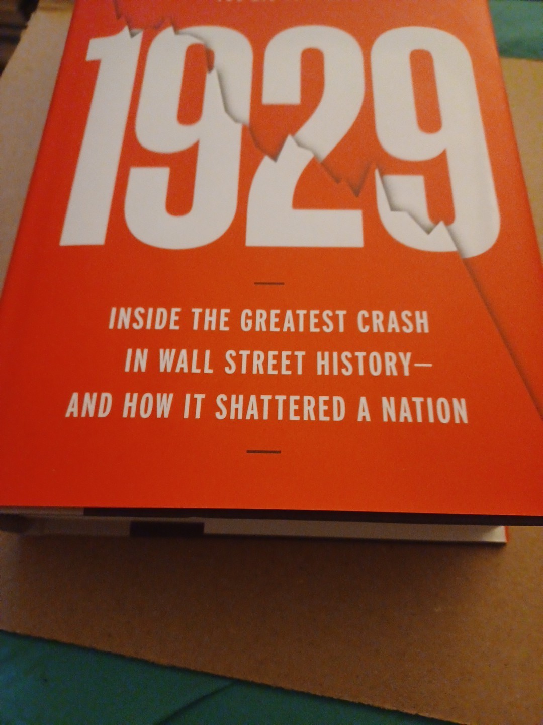 1929 : Inside the Greatest Crash in Wall Street History Hardcover