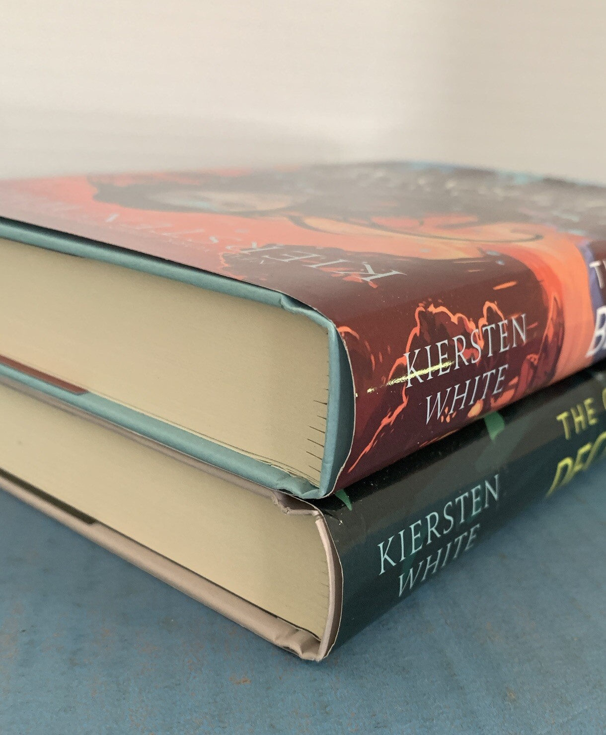 Lot 2 ~ HC Books ~ Kiersten White ~ CAMELOT BETRAYAL, GUINEVERE DECEPTION ~ Sign