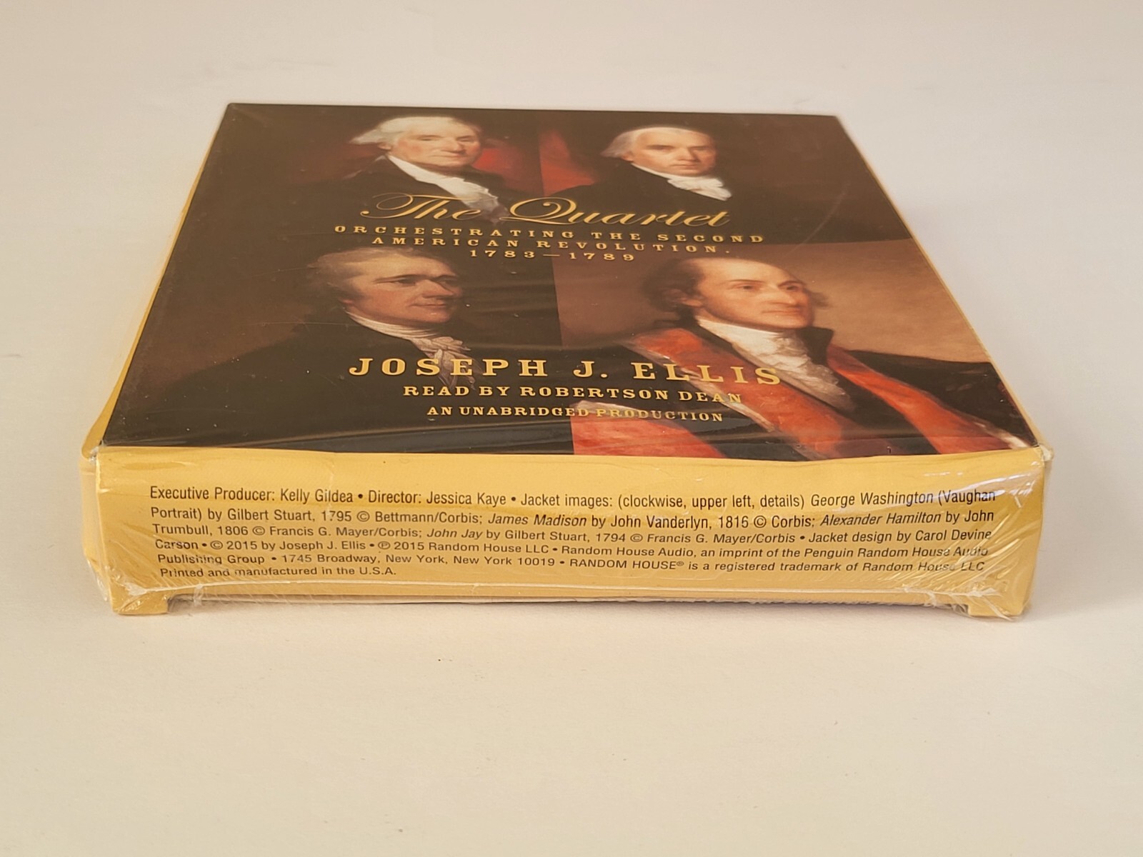 THE QUARTET BY JOSEPH J. ELLIS AUDIO BOOK NEW 7 CD
