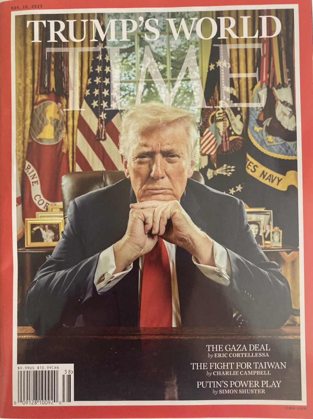 TRUMP’S WORLD November 2025 TIME Magazine BRAND NEW