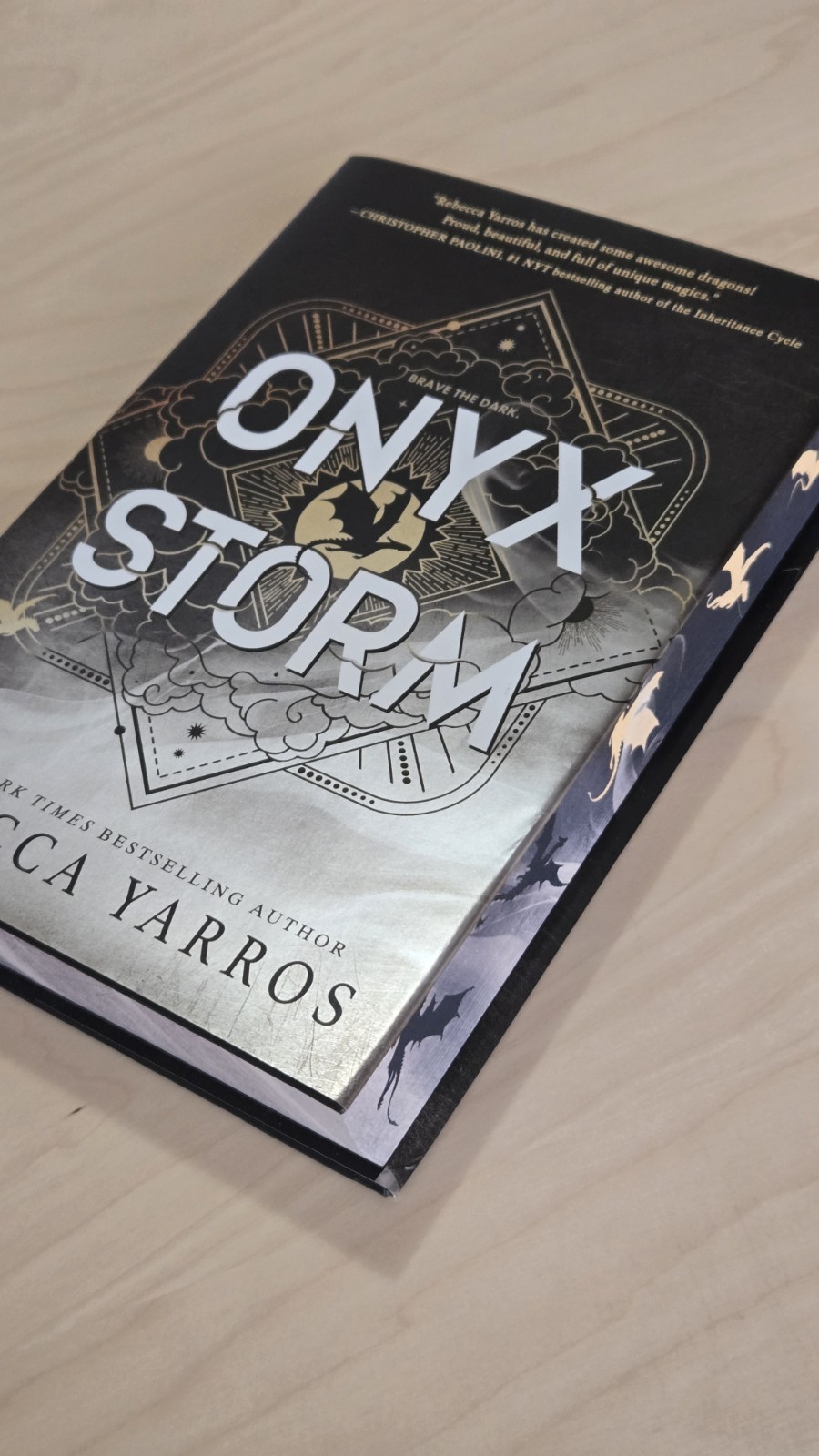 Onyx Storm (Wing and Claw Collection) by Rebecca Yarros Limited Edition