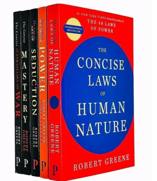 The Concise ROBERT GREENE 5 BOOK SET English PAPERBACK FREE SHIP