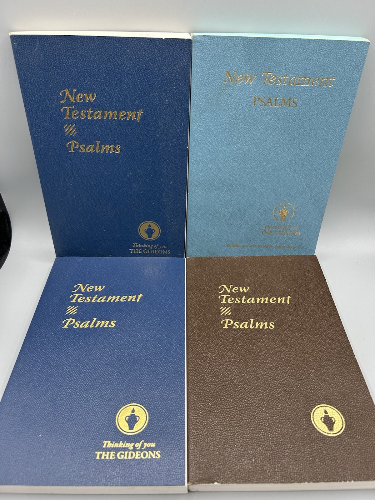 Lot of 4 New Testament Psalms ESV KJV Large Print Softcover 8.25 x 5.25 NEW