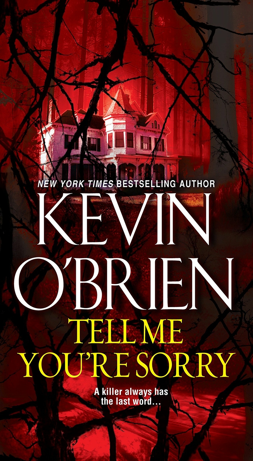 ~”TELL ME YOU`RE SORRY”~A NOVEL by KEVIN O`BRIEN~PAPERBACK~THRILLER~544 Pages~GC