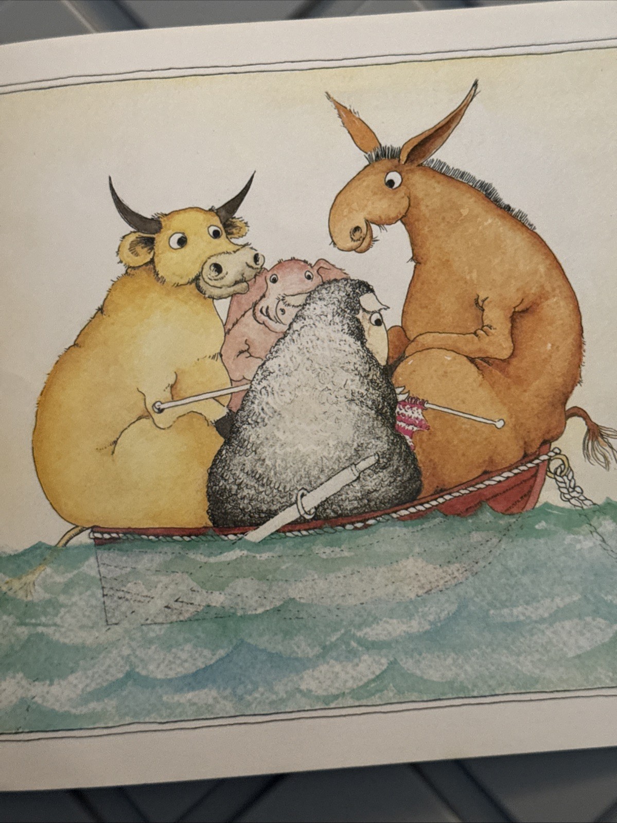 Who Sank the Boar? by Pamela Allen Paperback (1982)