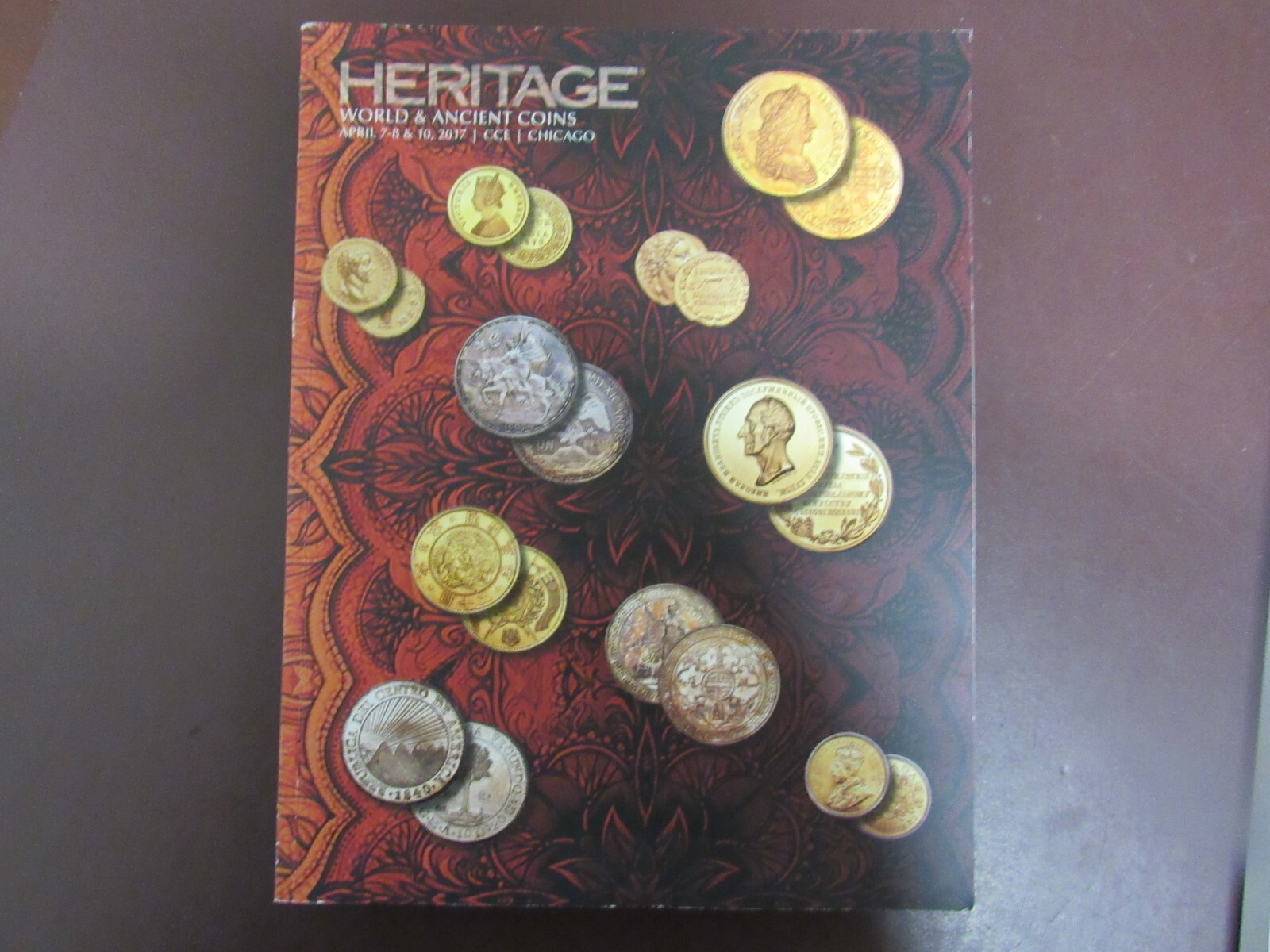 Heritage World & Ancient Coins 4/2017, Chicago Auction, Total 415 Pages
