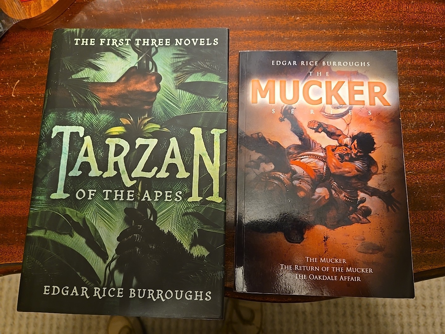 Tarzan of the Apes First Three Novels & The Mucker Series Edgar Rice Burroughs