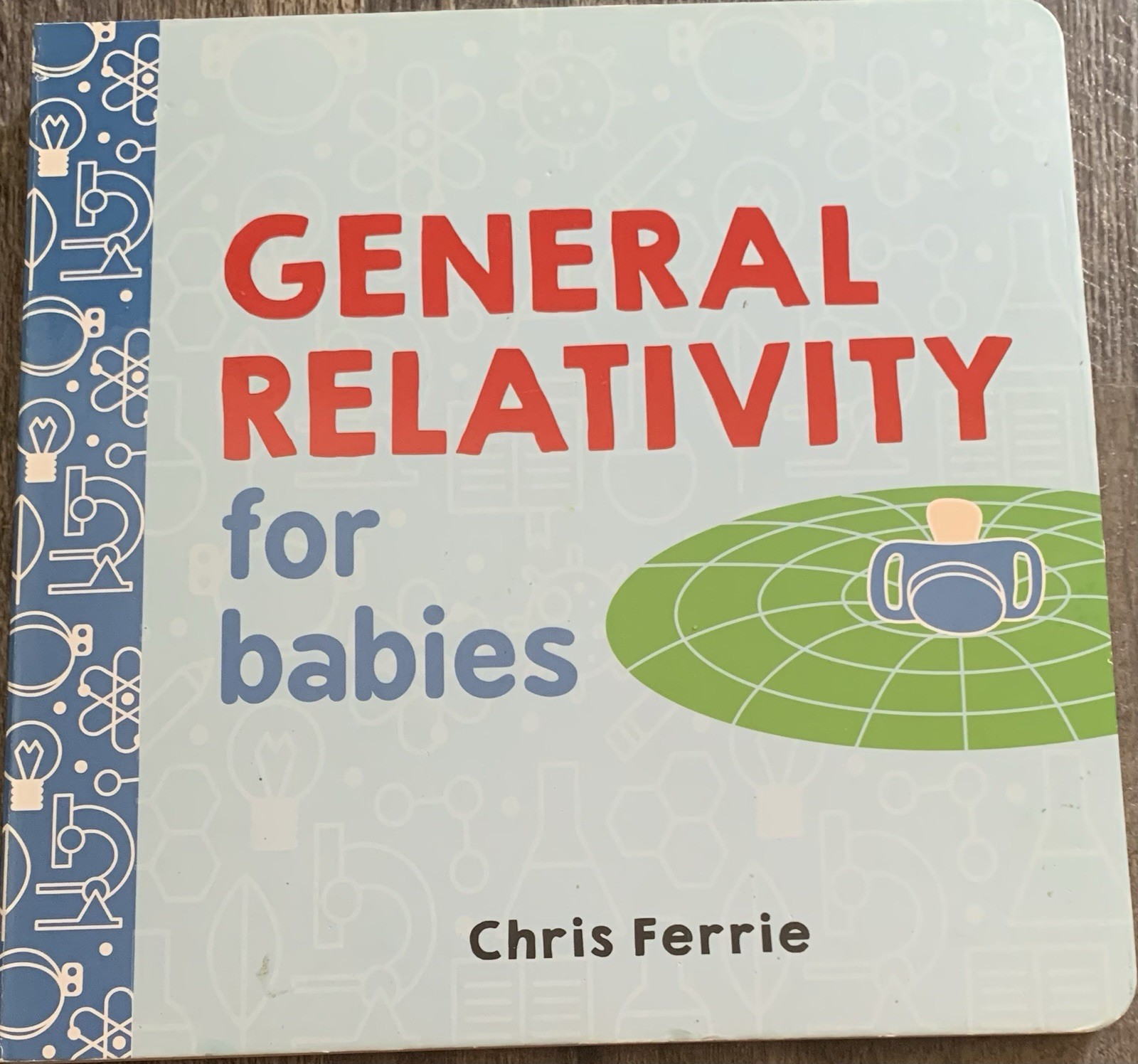 Lot Of 3: Chris Ferrie Board Books For Babies Physics & Relativity Set VERY GOOD