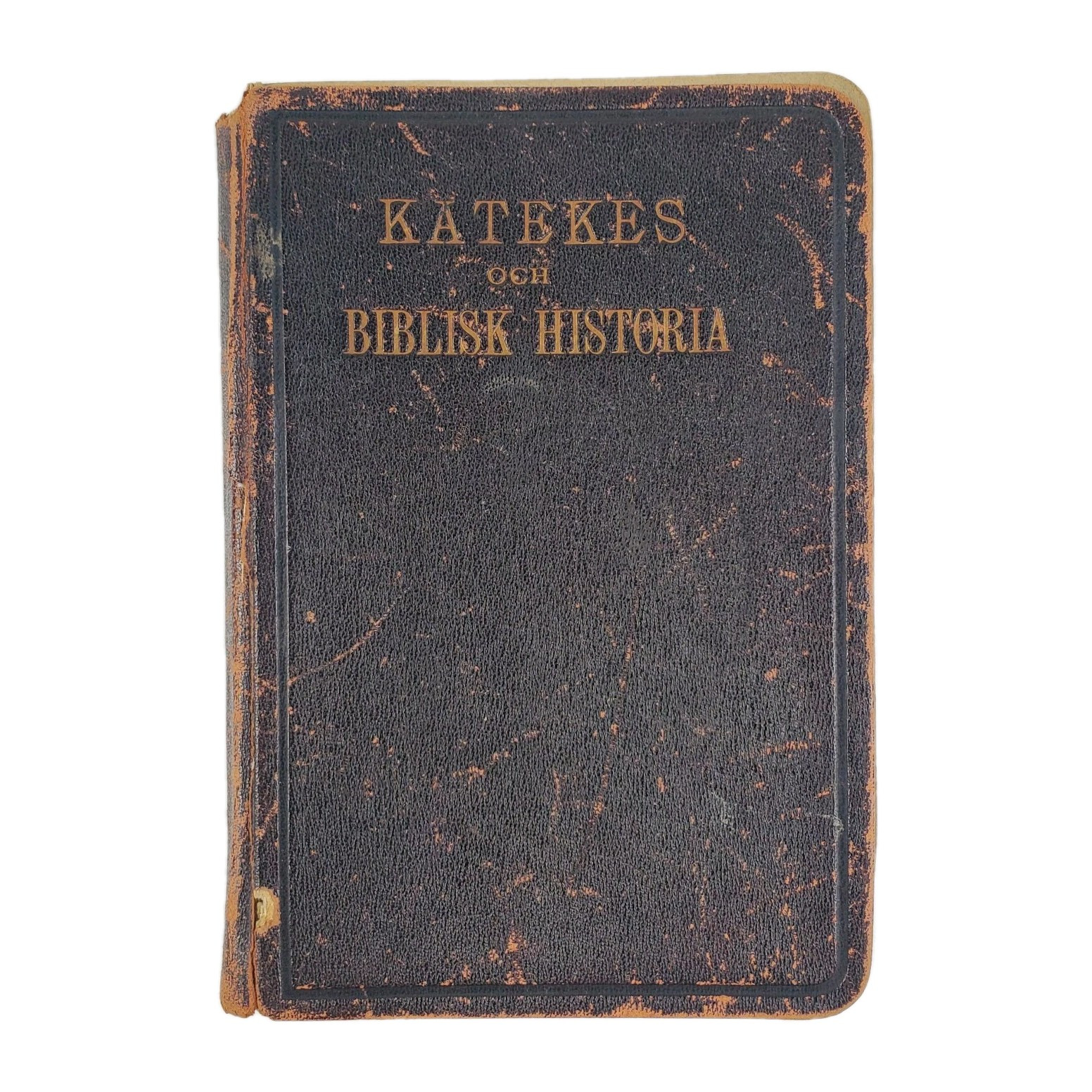 Antique 1902 Swedish Lilla Katekes Little Catechism Book Martin Luther