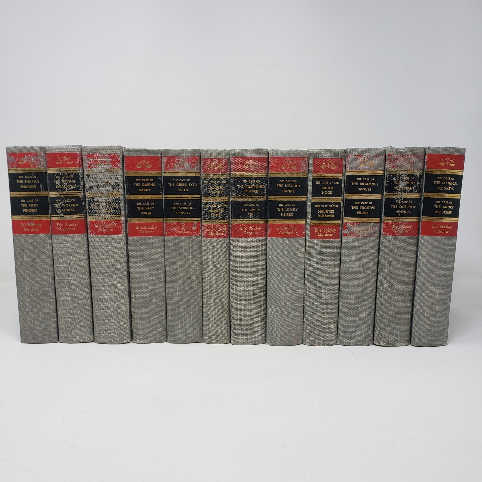 Erle Stanley Gardner Perry Mason Collection 12 Volume Set Walter J Black Mystery