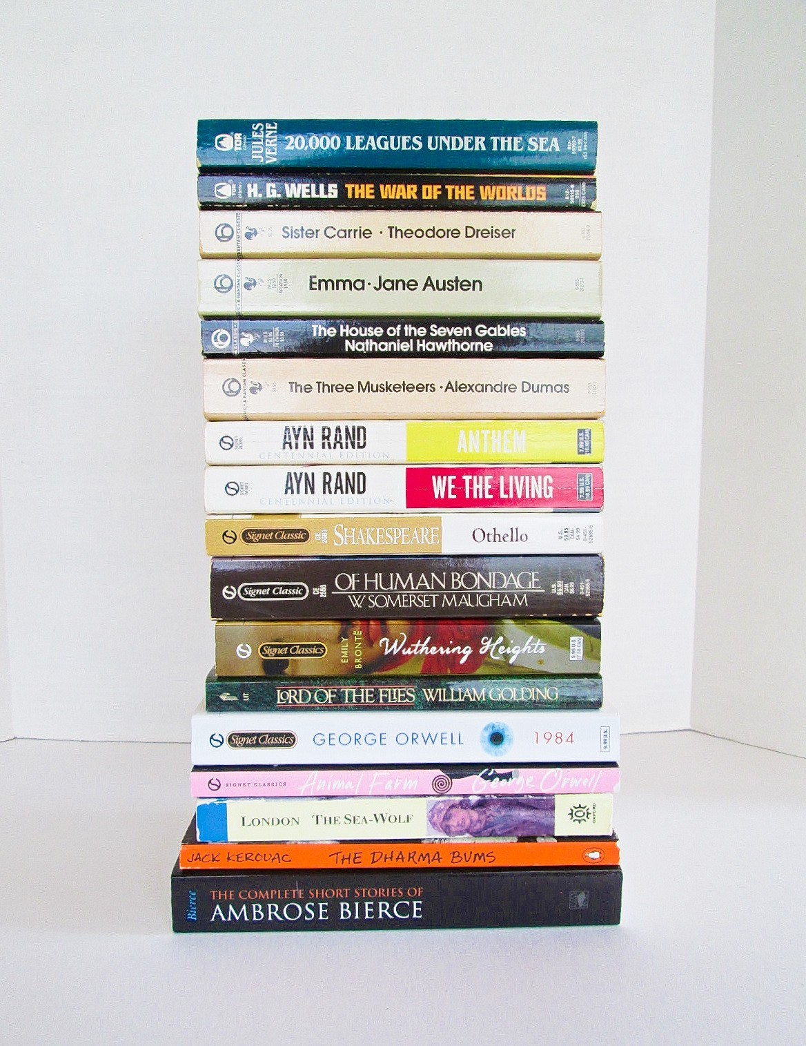 Lot of 17, Classic Literature Novels Plays Short Stories Mix, Vintage Modern PB