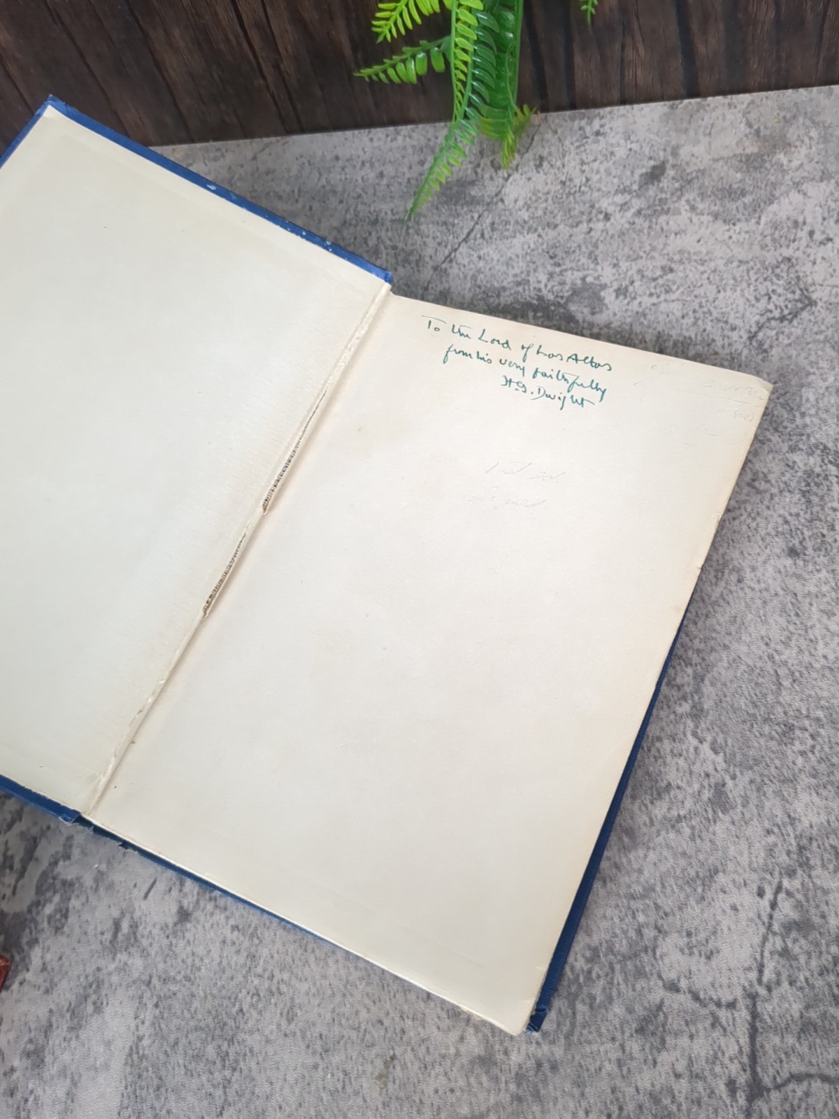 Constantinople Settings And Traits H.G Dwight 1926 SIGNED Hardcover