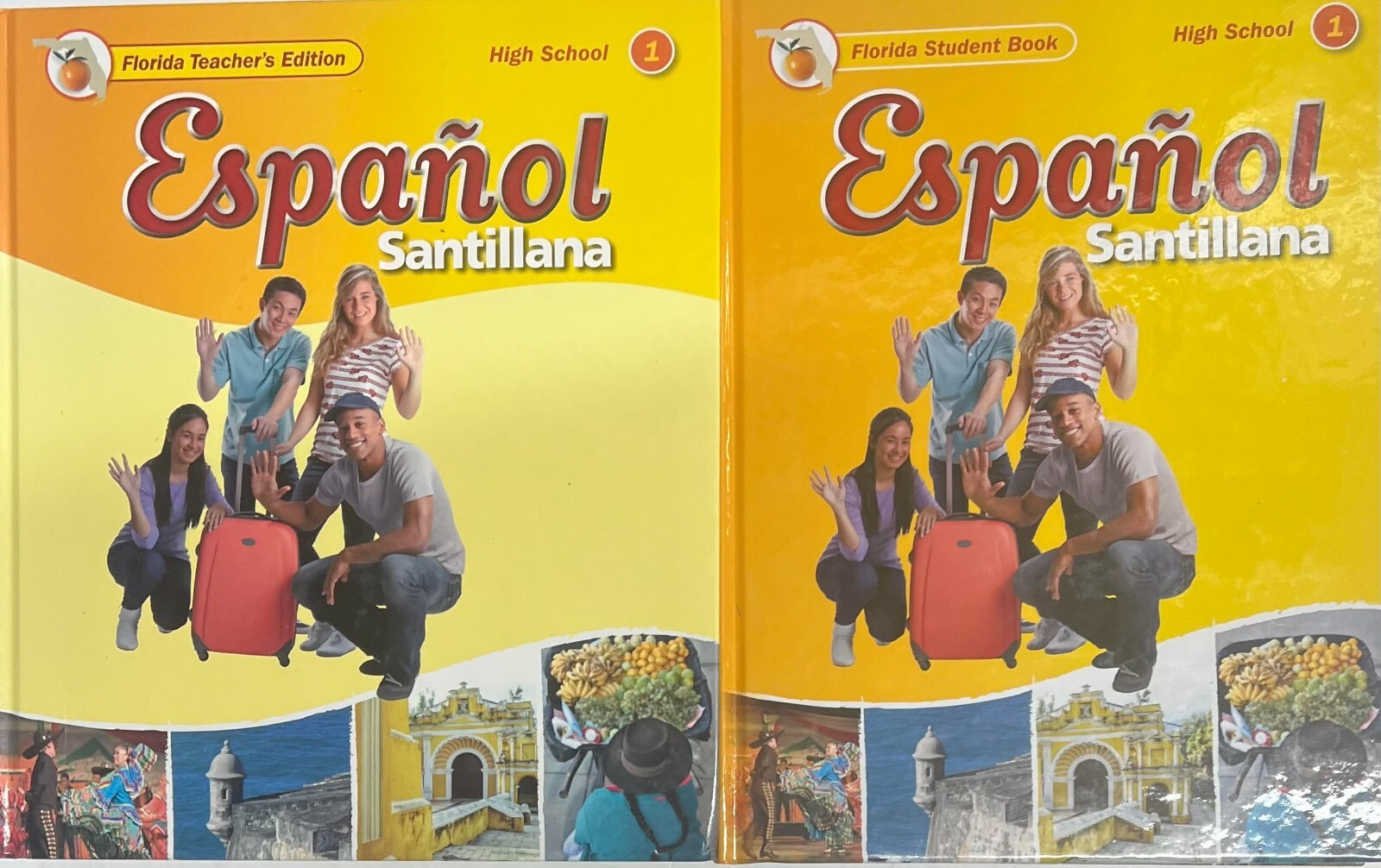 High School Spanish 1 Student Teacher Edition Bundle Homeschool Curriculum