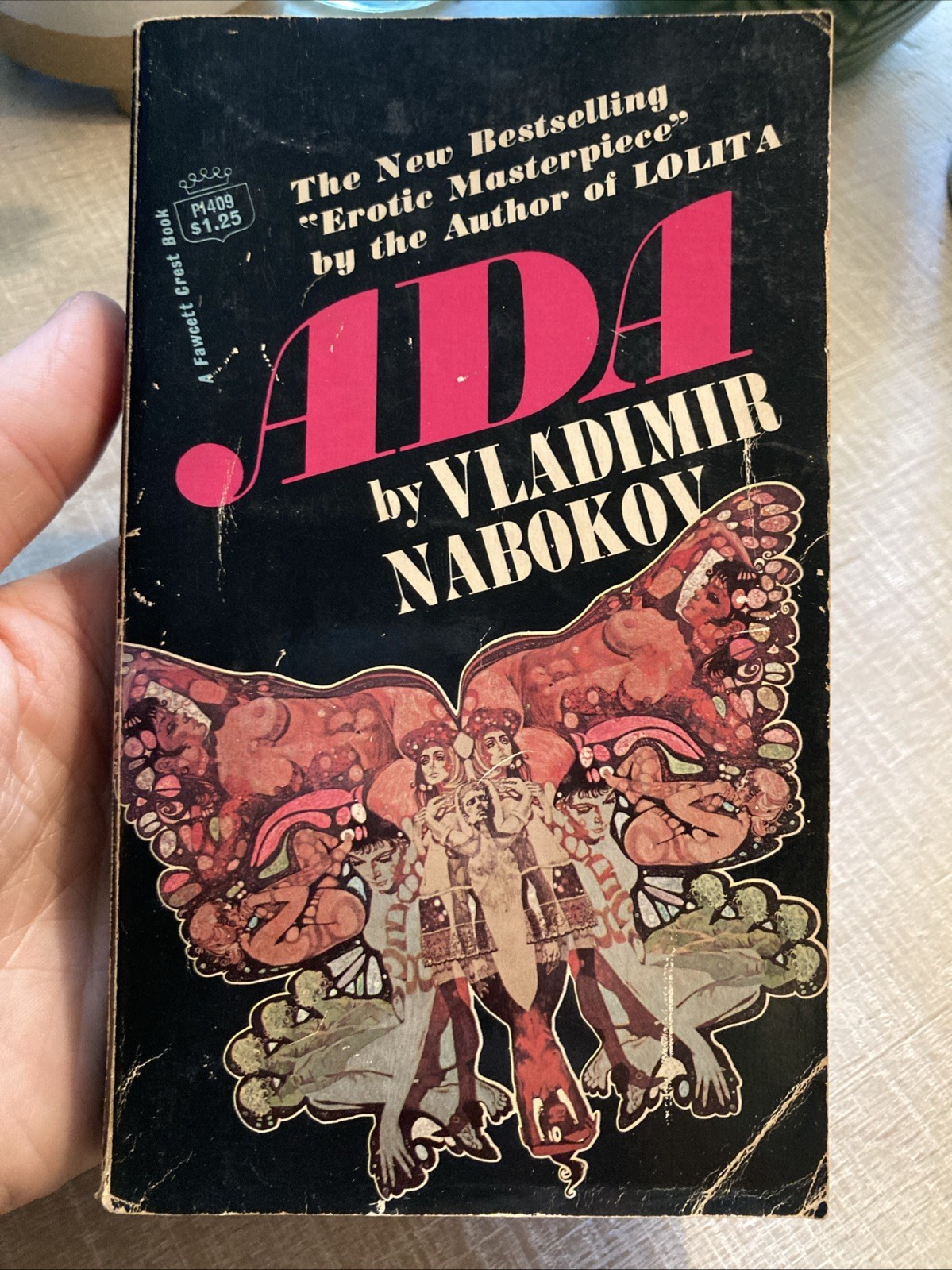 ADA Vladimir Nabokov (Fawcett Crest, 1970) trade paperback book