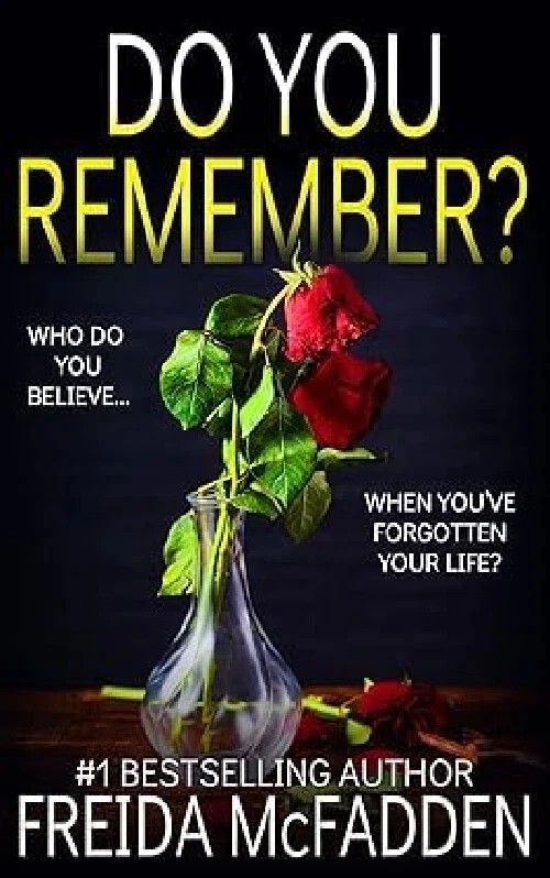 Do You Remember Paperback by Freida McFadden Fast Shipping Free Shipping..