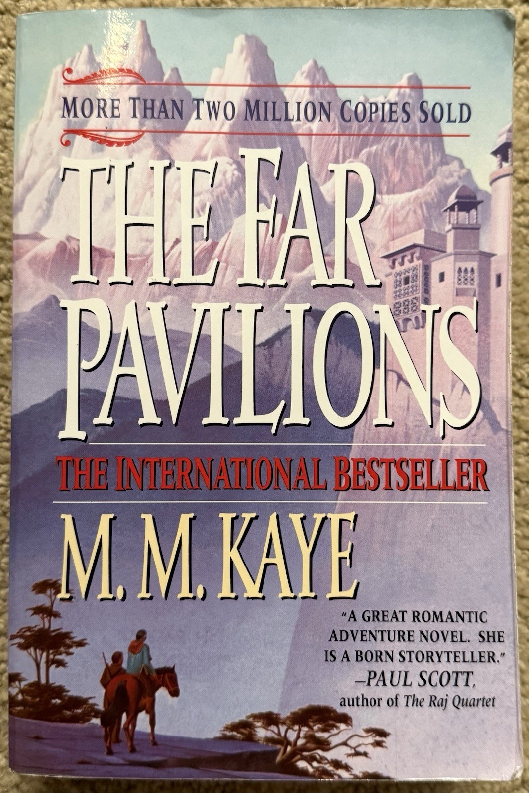 THE FAR PAVILIONS BY M.M. KAYE 1997 ST. MARTIN’S GRIFFIN TRADE PAPERBACK