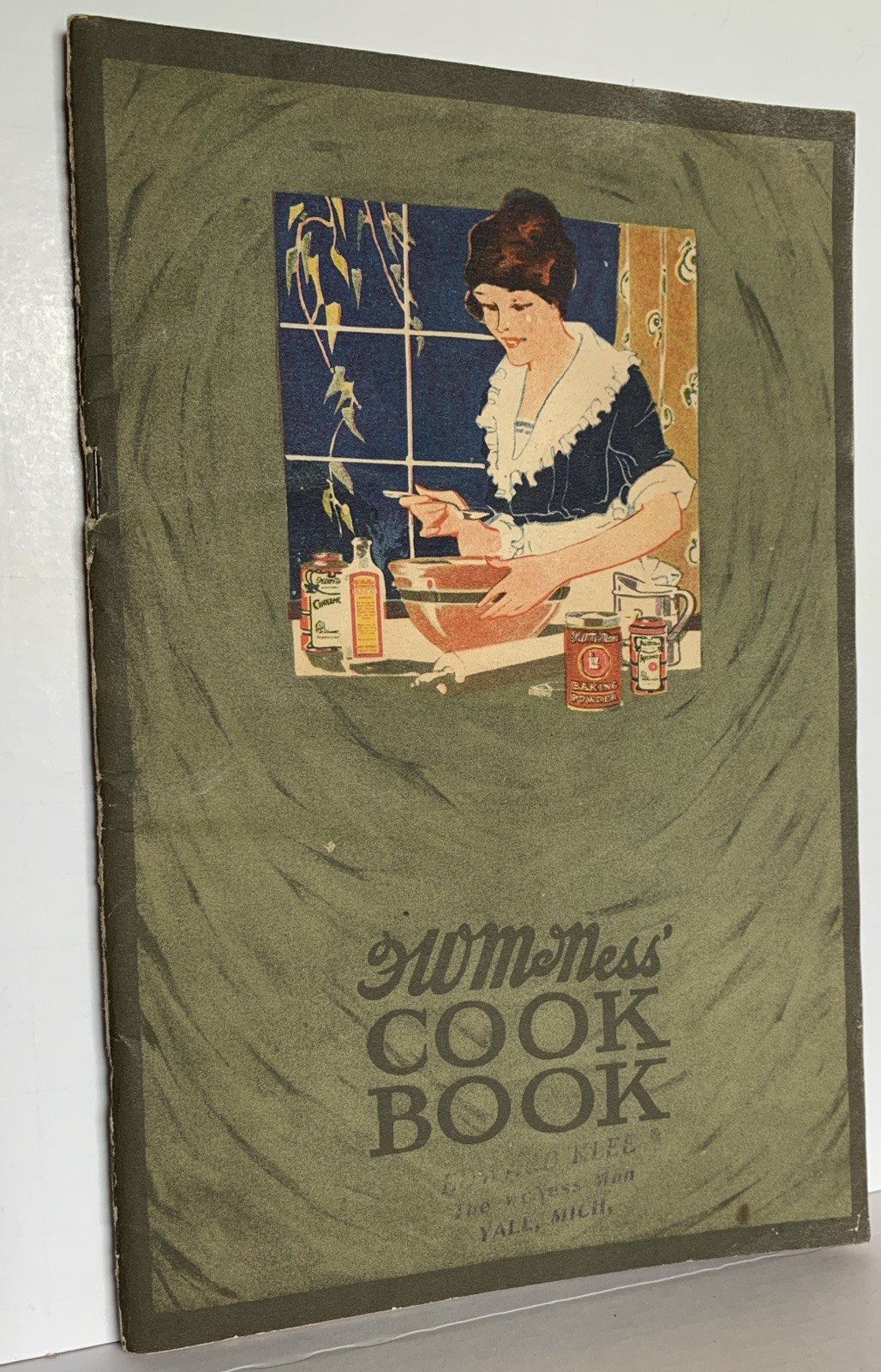 Antique F W McNess Cook Book Recipes Booklet 80 Pages
