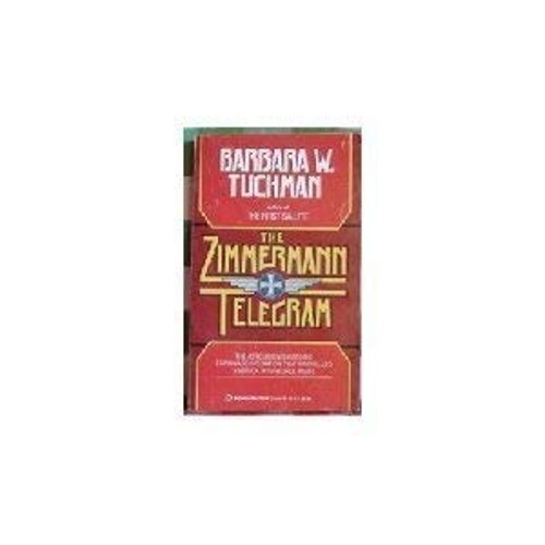 Zimmermann Telegram Mass Market Paperbound Barbara W. Tuchman