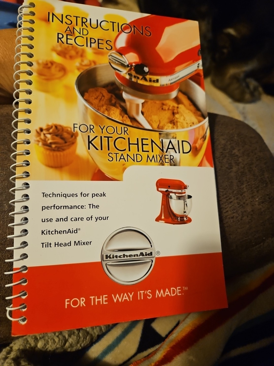 KitchenAid Stand Mixer Instructions and Recipes 2010 Spiral Bound Manual