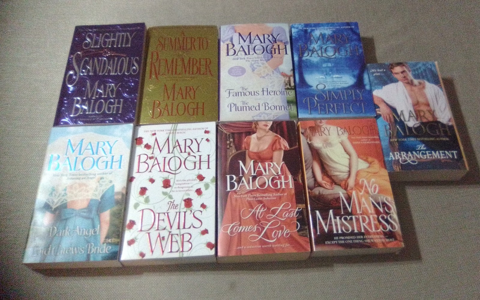 Mary Balogh Dell_Historical Romance Paperbacks 9 Books 11 stories (2in1 Novels)