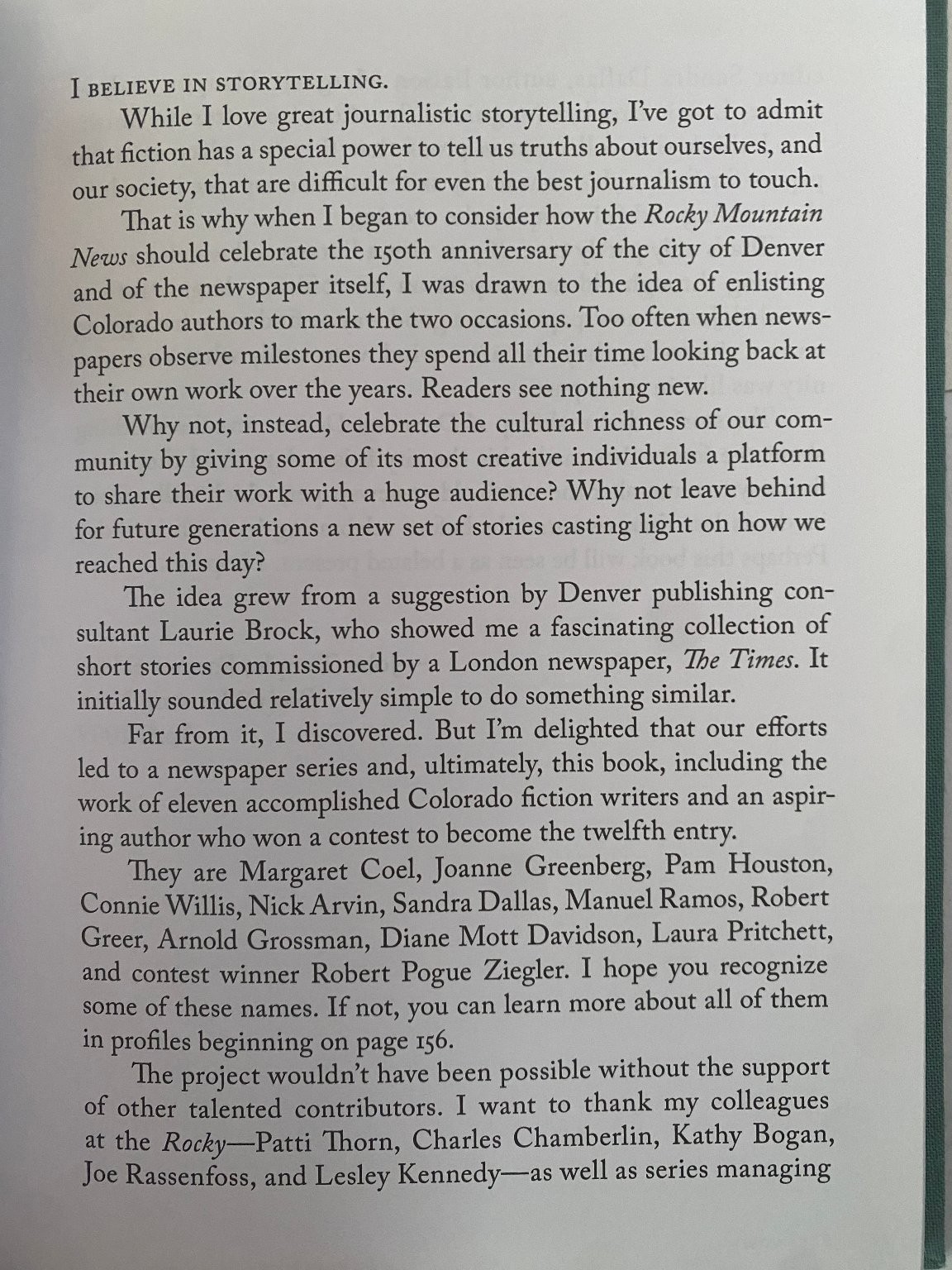 A Dozen on Denver Rocky Mountain News 2009 Illustrated Hardcover
