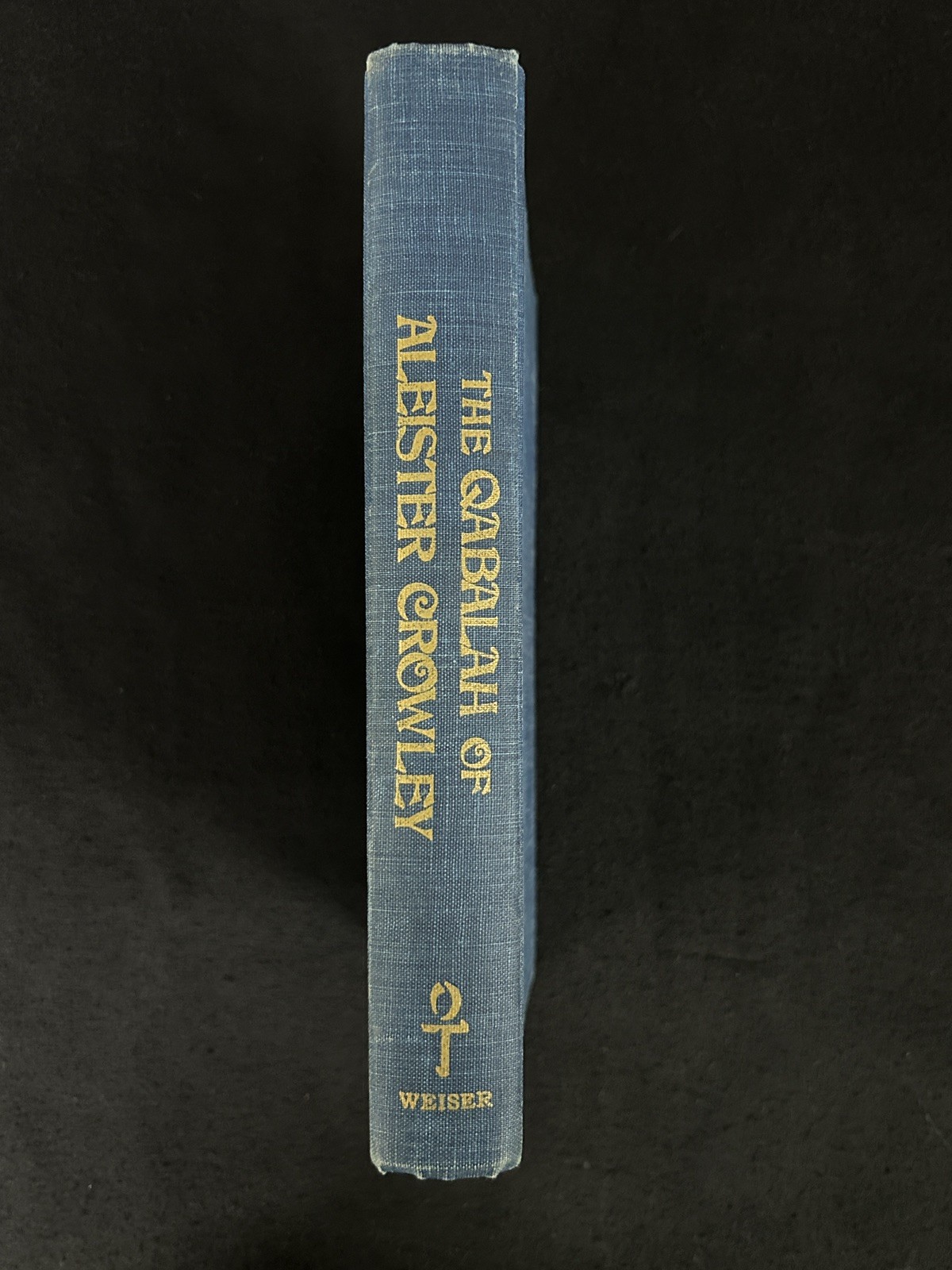 THE QABALAH OF ALEISTER CROWLEY 3 texts Weiser 3rd printing 1975 HC AS IS