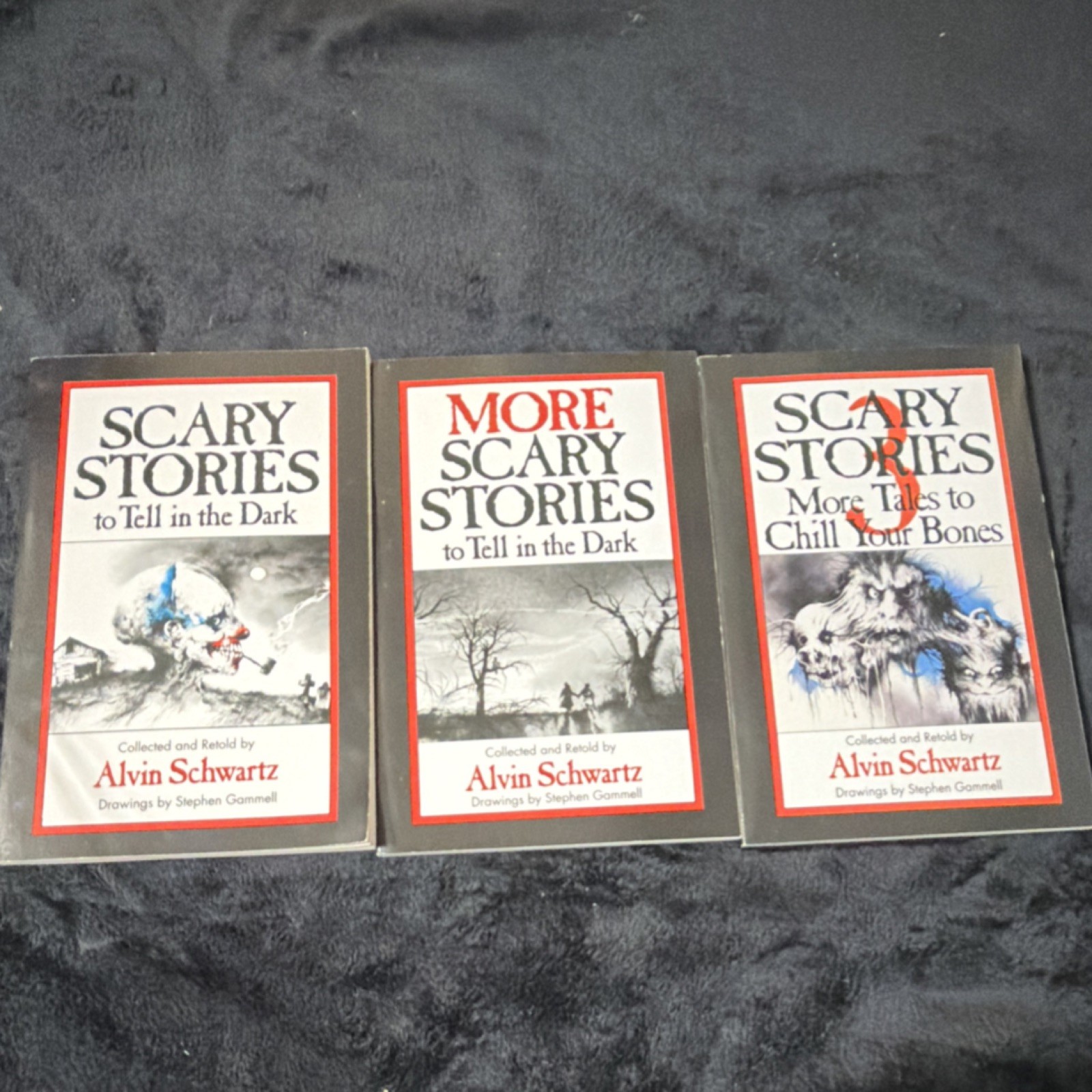 Scary Stories to Tell in the Dark Series by Alvin Schwartz (Paperback, 1981)