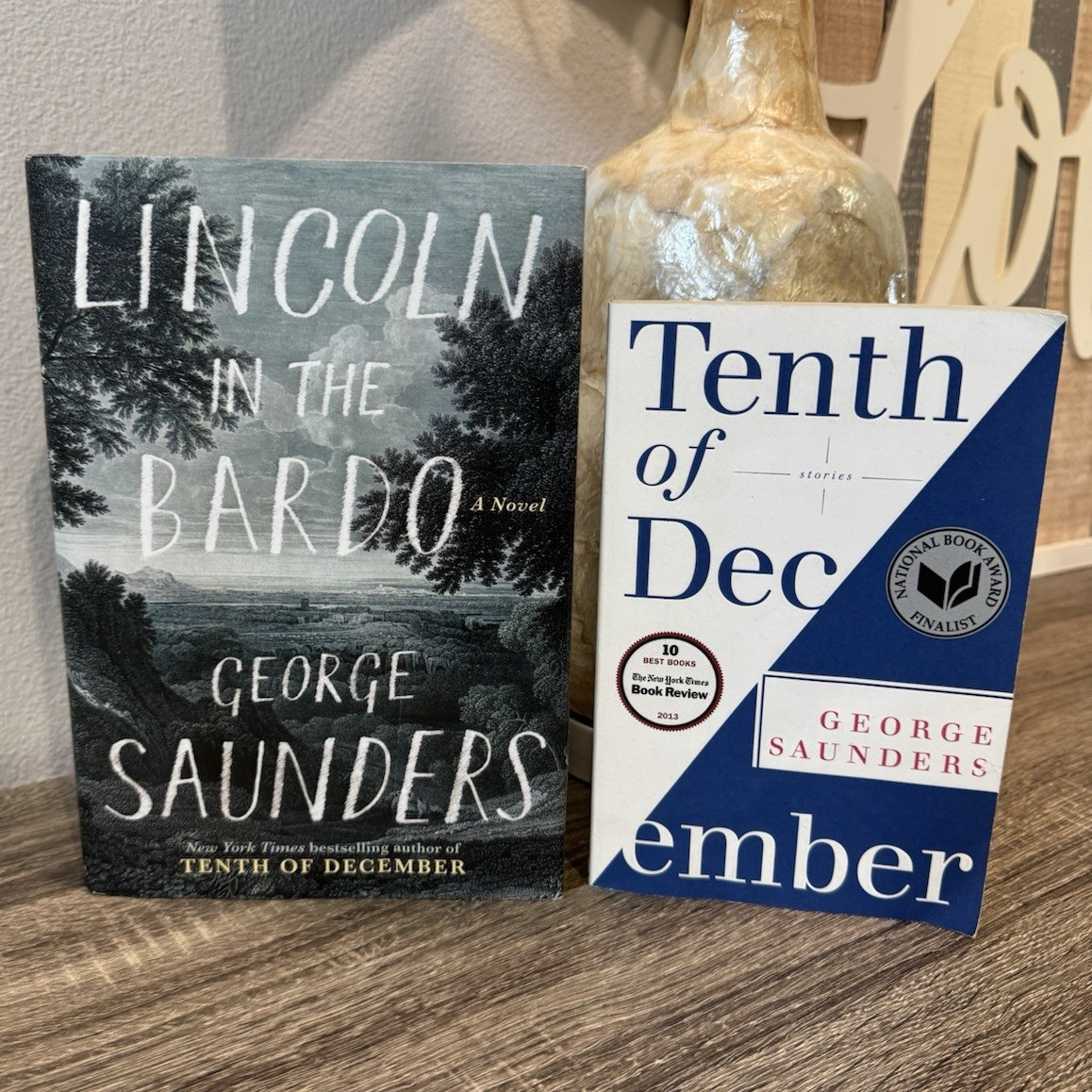 George Saunders Bundle Lincoln in the Bardo Tenth of December VGUC/Like New
