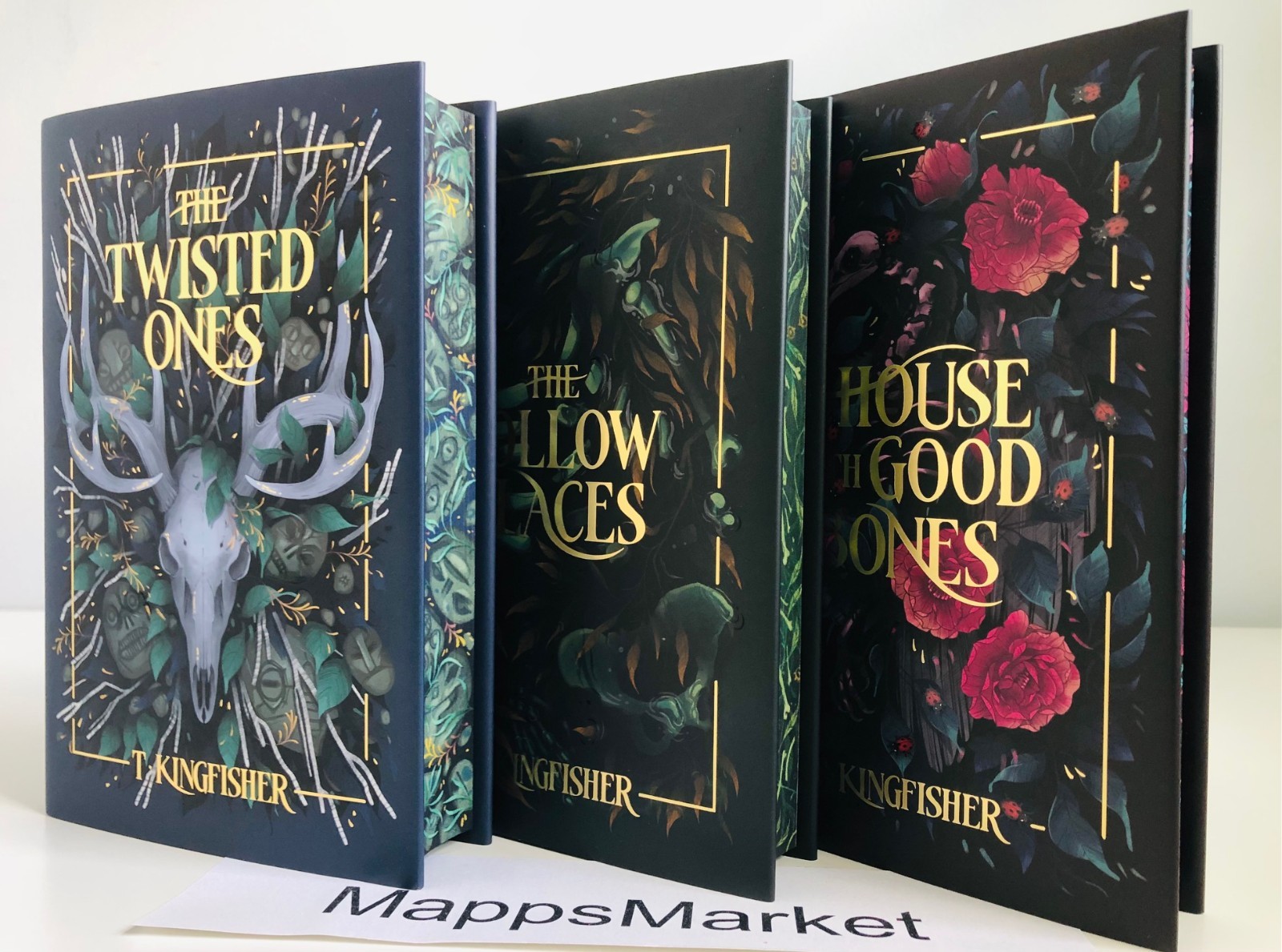 SIGNED Twisted Ones, Hollow Places & House Good Bones T. Kingfisher ILLUMICRATE