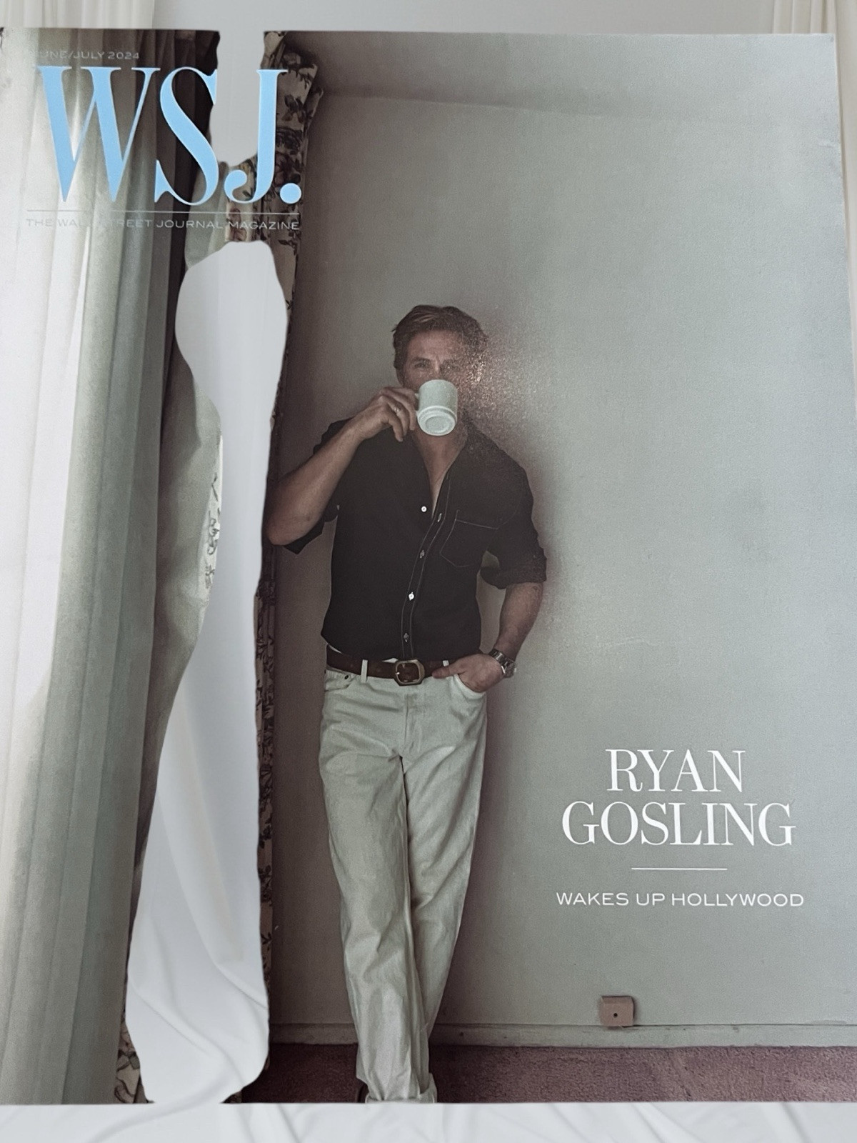 The Wall Street Journal Magazine RYAN GOSLING Wakes up Hollywood June/July 2024