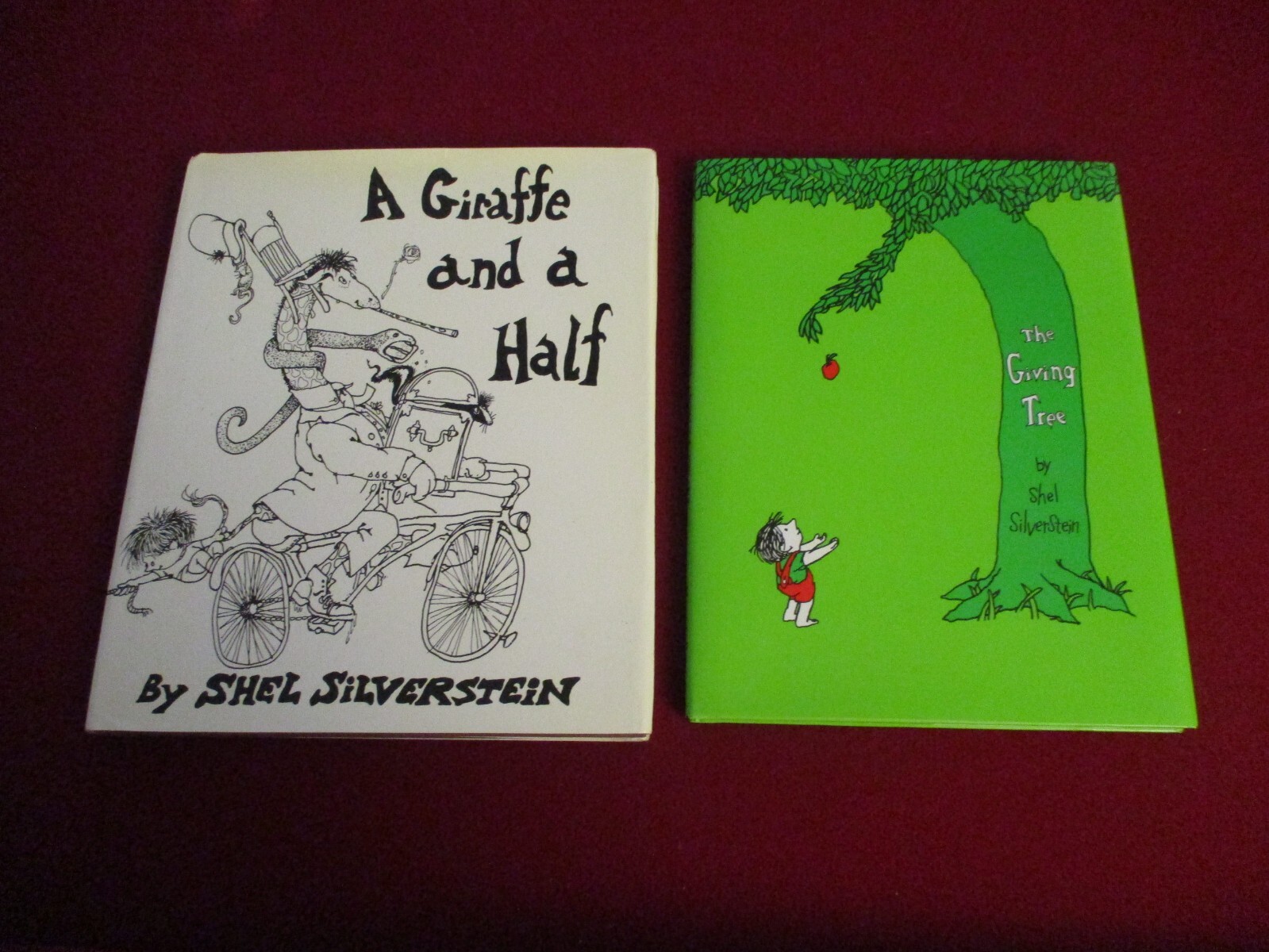 10 Shel Silverstein ~ Giving Tree ~ Light in the Attic ~ Where the Sidewalk Ends