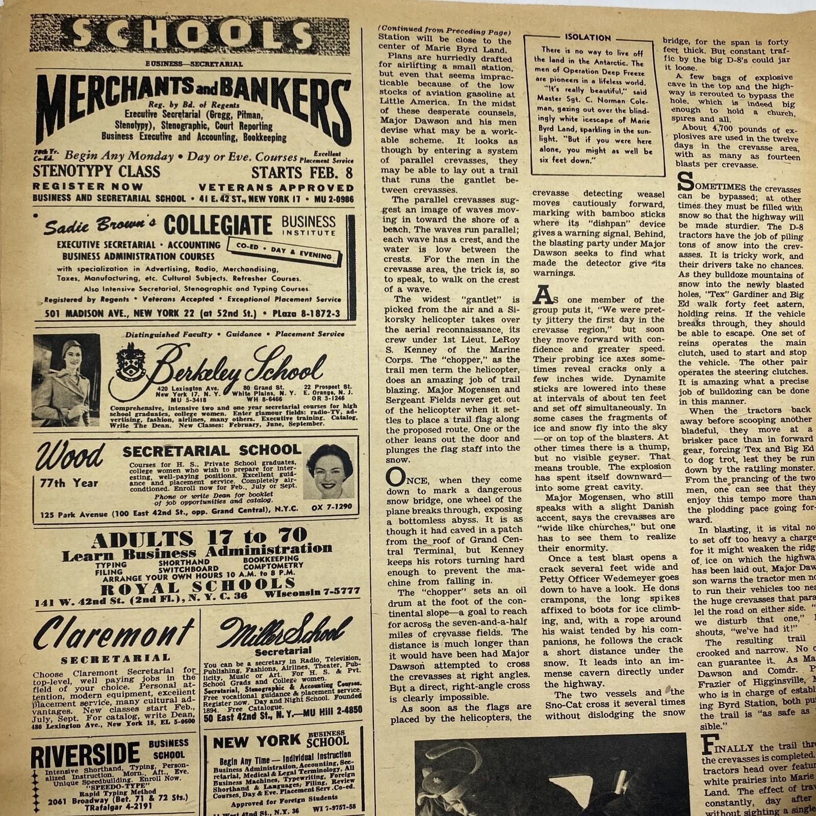 New York Times Magazine DEC 3, 1956 – Year Recap – Politics – Amazing Ads