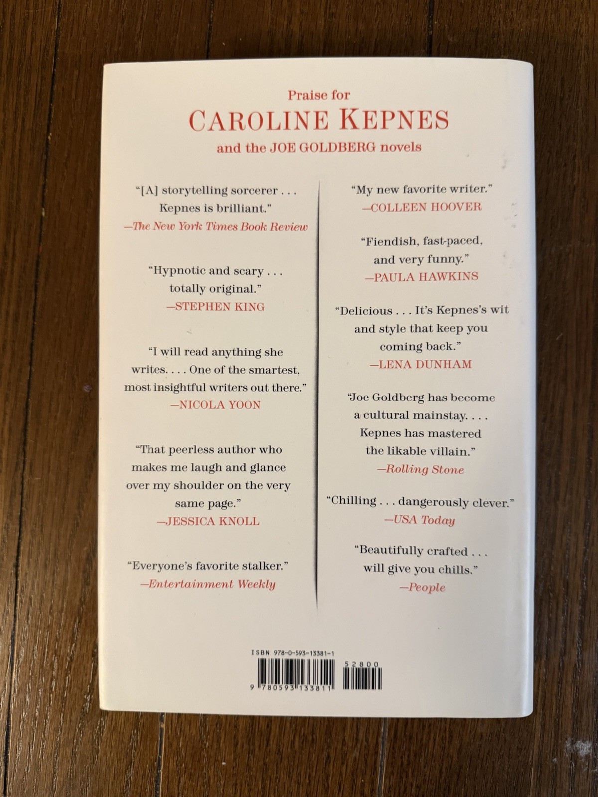 For You And Only You by Kepnes, Caroline Hardback Signed By Author First Edition