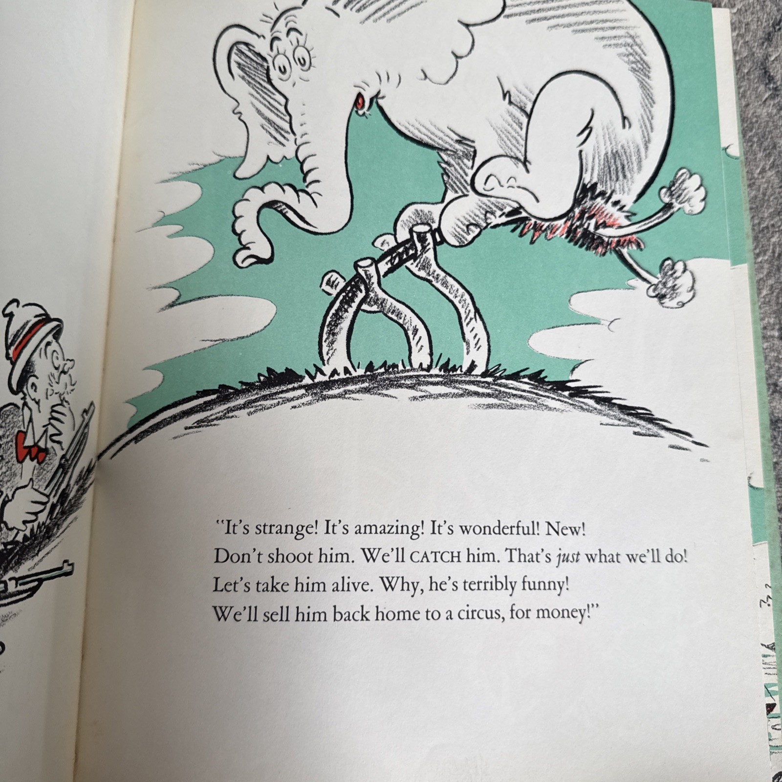 Vintage 1940 Horton Hatches The Egg Dr Seuss HC w/ Original Dust Jacket