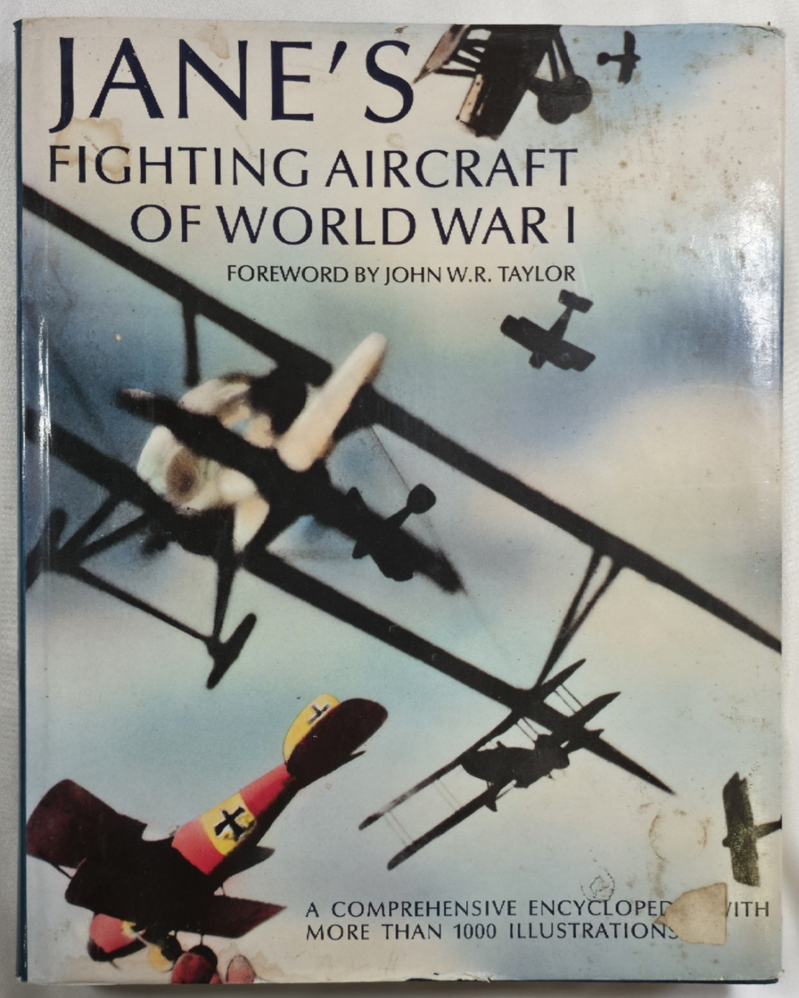 1990 Jane’s FIghting Aircraft Of World War I John W.R. Taylor Planes Fighters