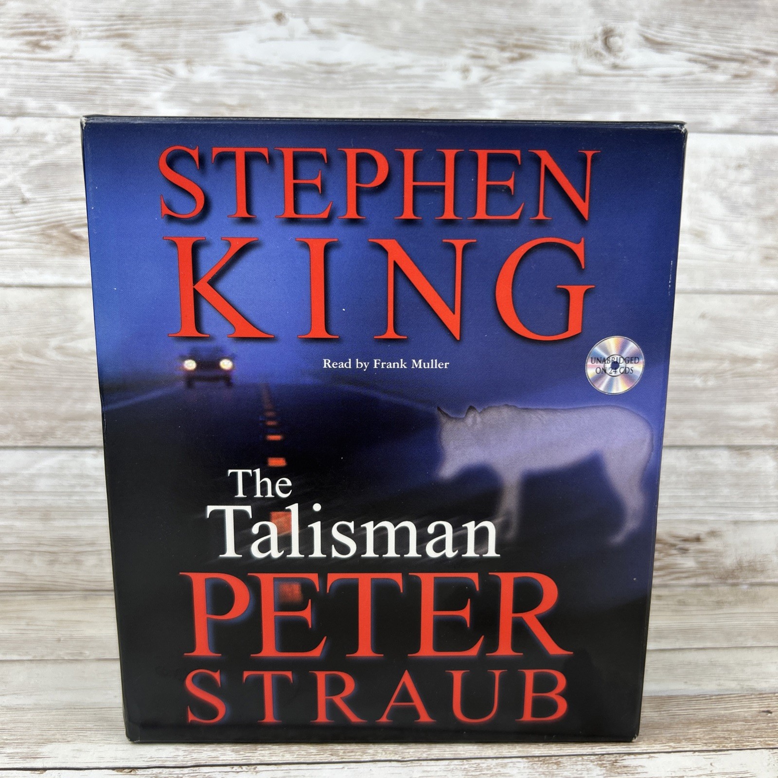 THE TALISMAN by Peter Straub & Stephen King (2001, 24 disc CD, Unabridged)